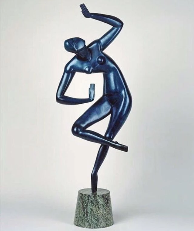 "Блакитна танцівниця", 1914 рік. Фото: adamovskiy.foundation