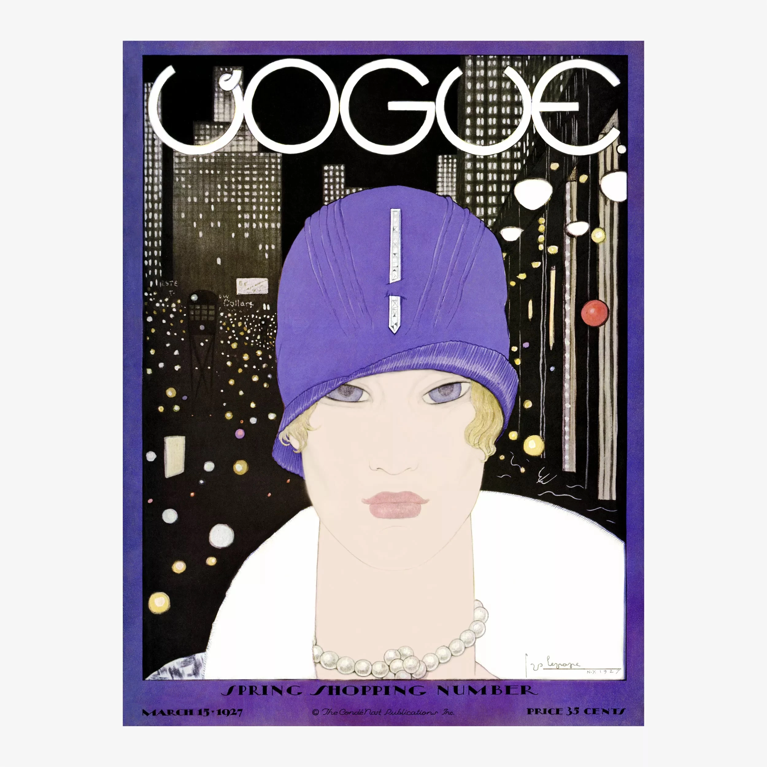 Лі Міллер на обкладинці Vogue