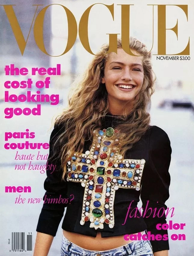 Обкладинка американського Vogue у листопаді 1988 року