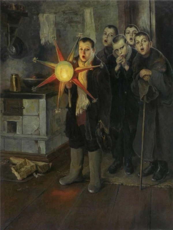 "Колядки", Микола Пимоненко, 1885 "Колядки", Микола Пимоненко, 1885