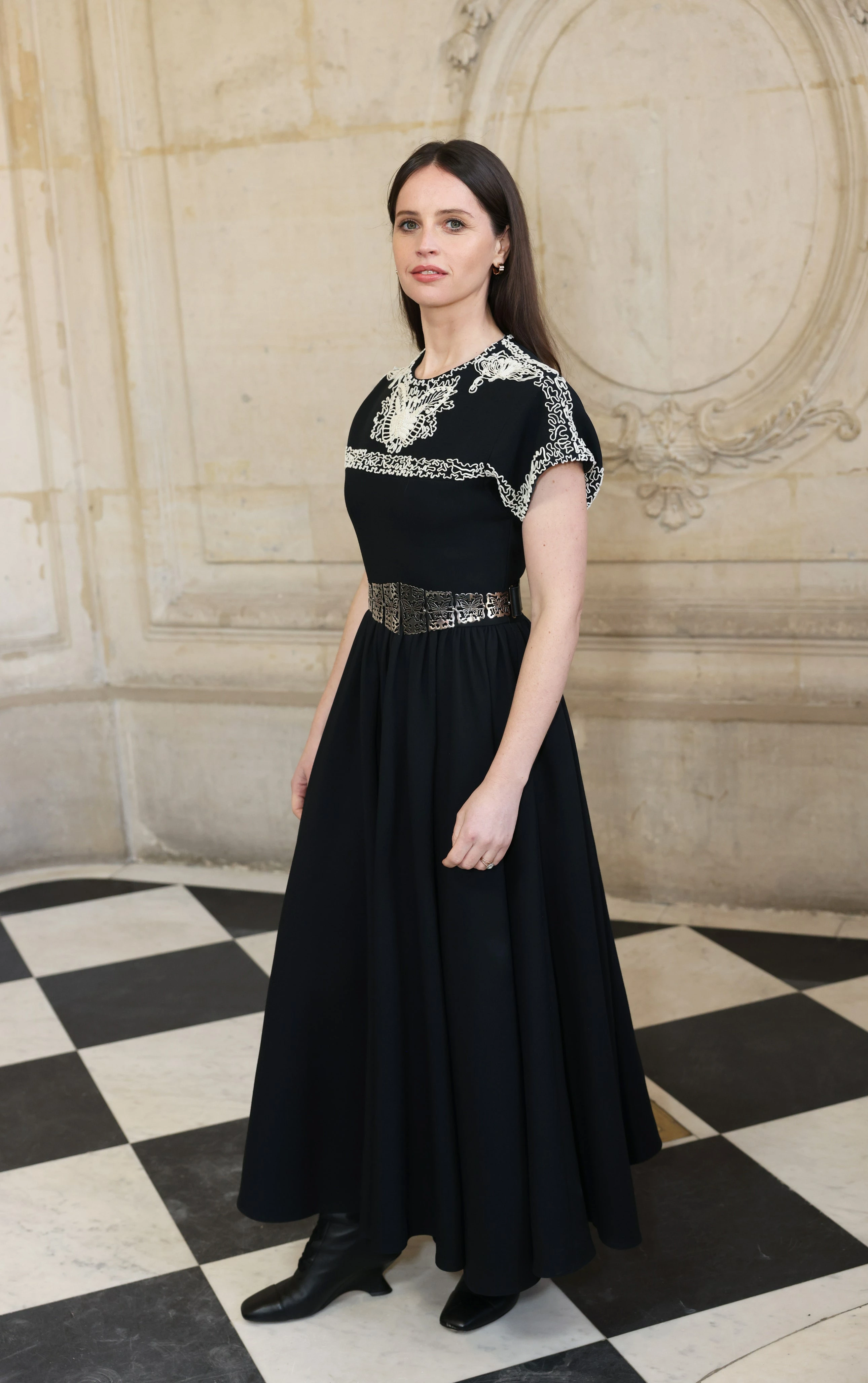 Фелісіті Джонс на показі Dior Haute Couture весна-літо 2024