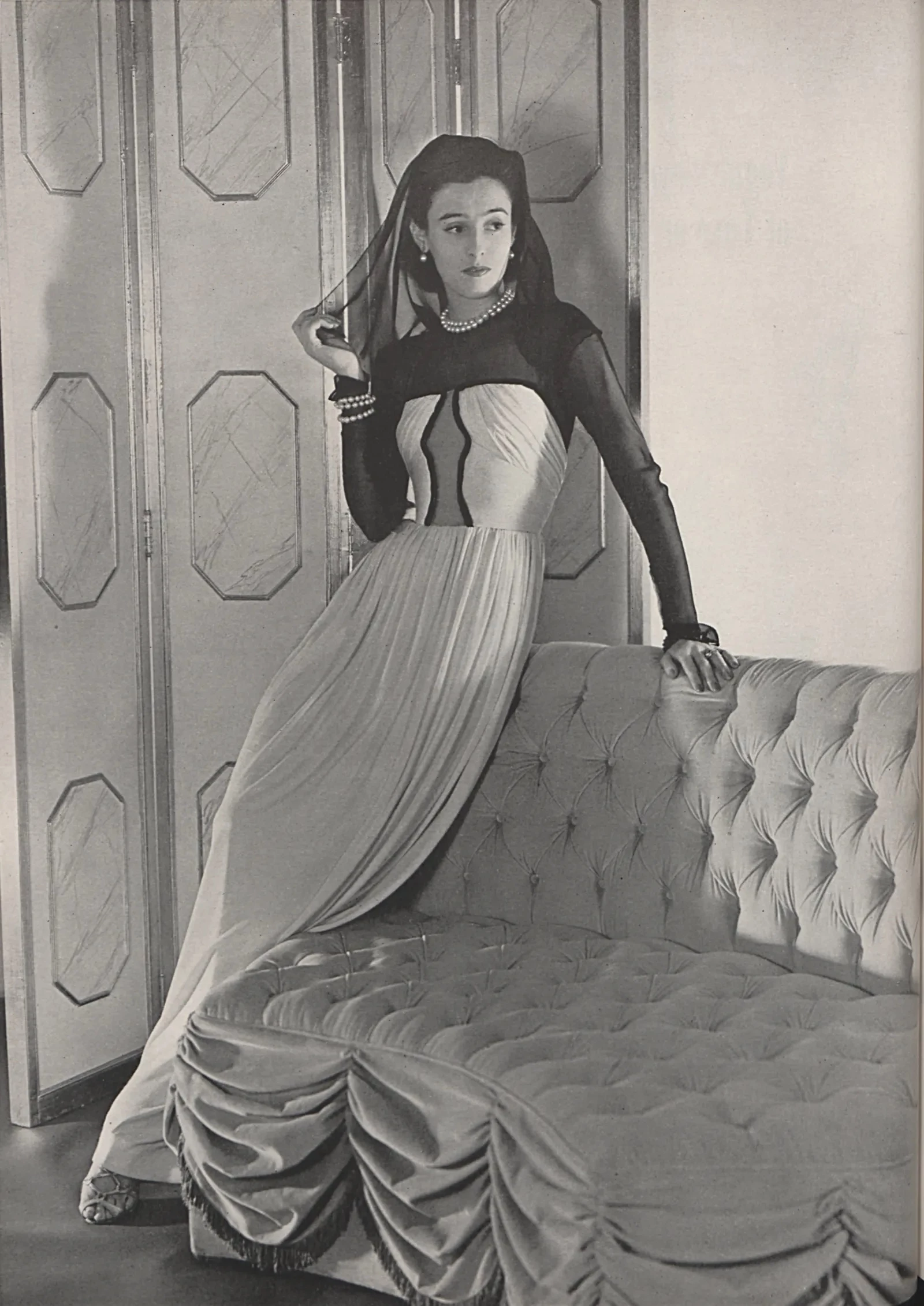 Бейб Пейлі; фото Horst P. Horst, Vogue, 1941