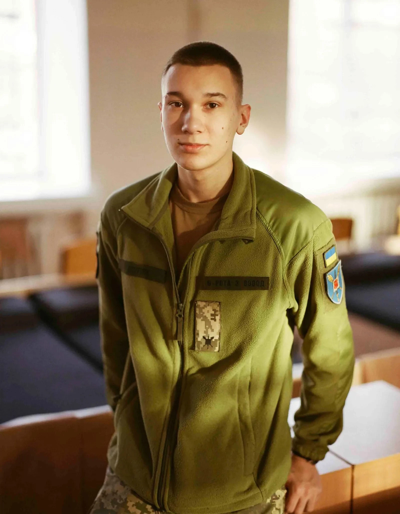 Сadet of the Ivan Bohun Military High School