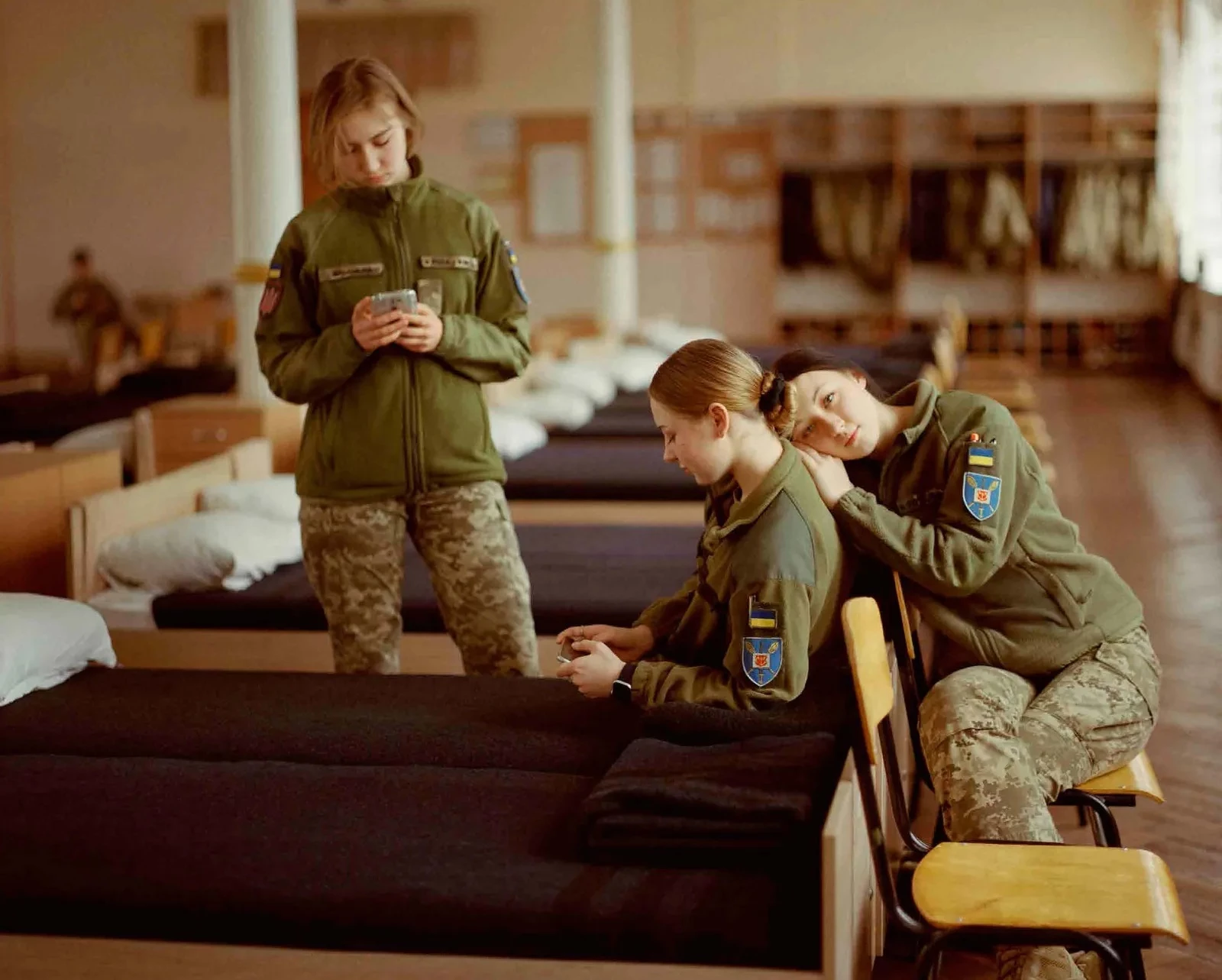 Cadets of the Ivan Bohun Military High School