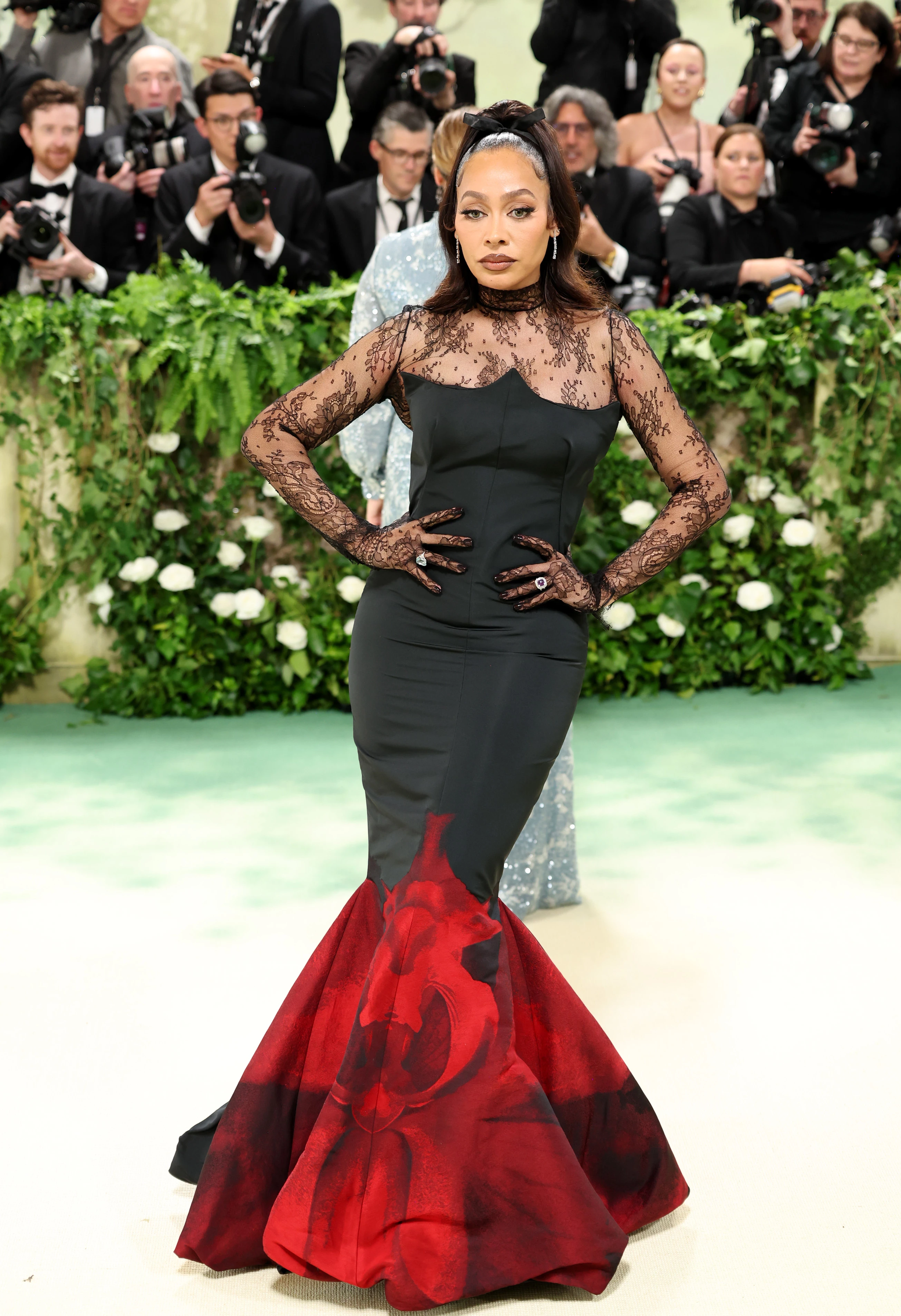 La La Anthony у Alexander McQueen