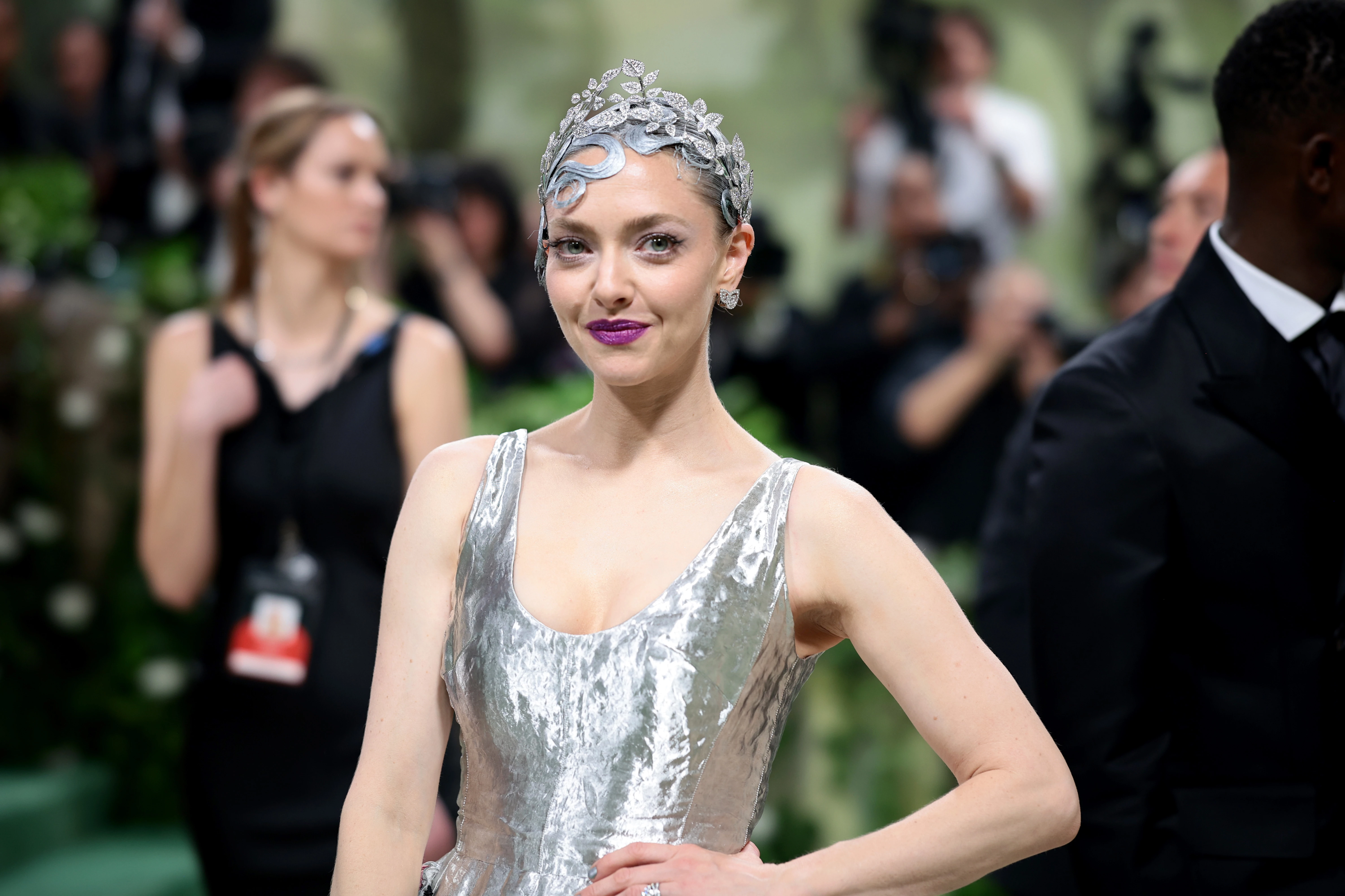 Аманда Сейфрід на Met Gala 2024. Photo: Getty Images