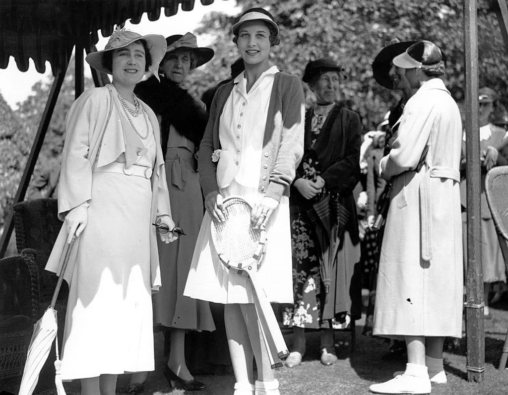 У 1938 році тодішня королева Єлизавета, королева-консорт короля Георга VI, зустрілася з американською чемпіонкою 