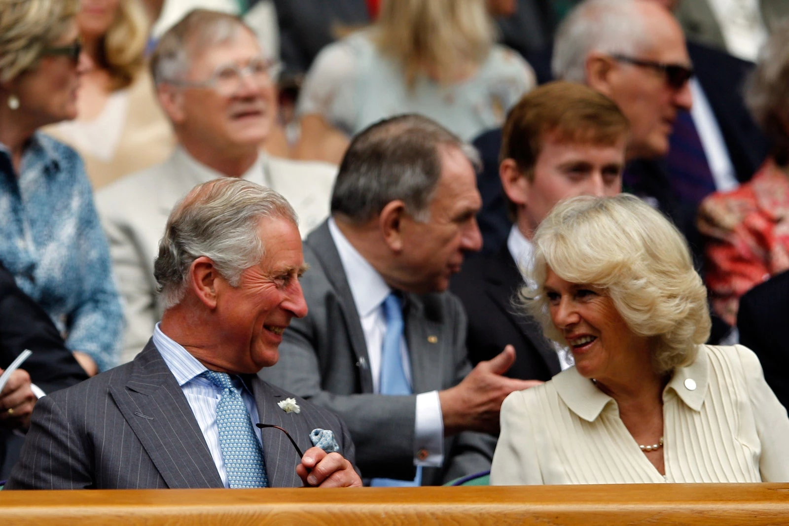 У 2012 році принц Чарльз і Камілла, герцогиня Корнуольська, зайняли місця в королівській ложі, спостерігаючи за матчем другого раунду між Роджером Федерером і Фабіо Фоньїні.