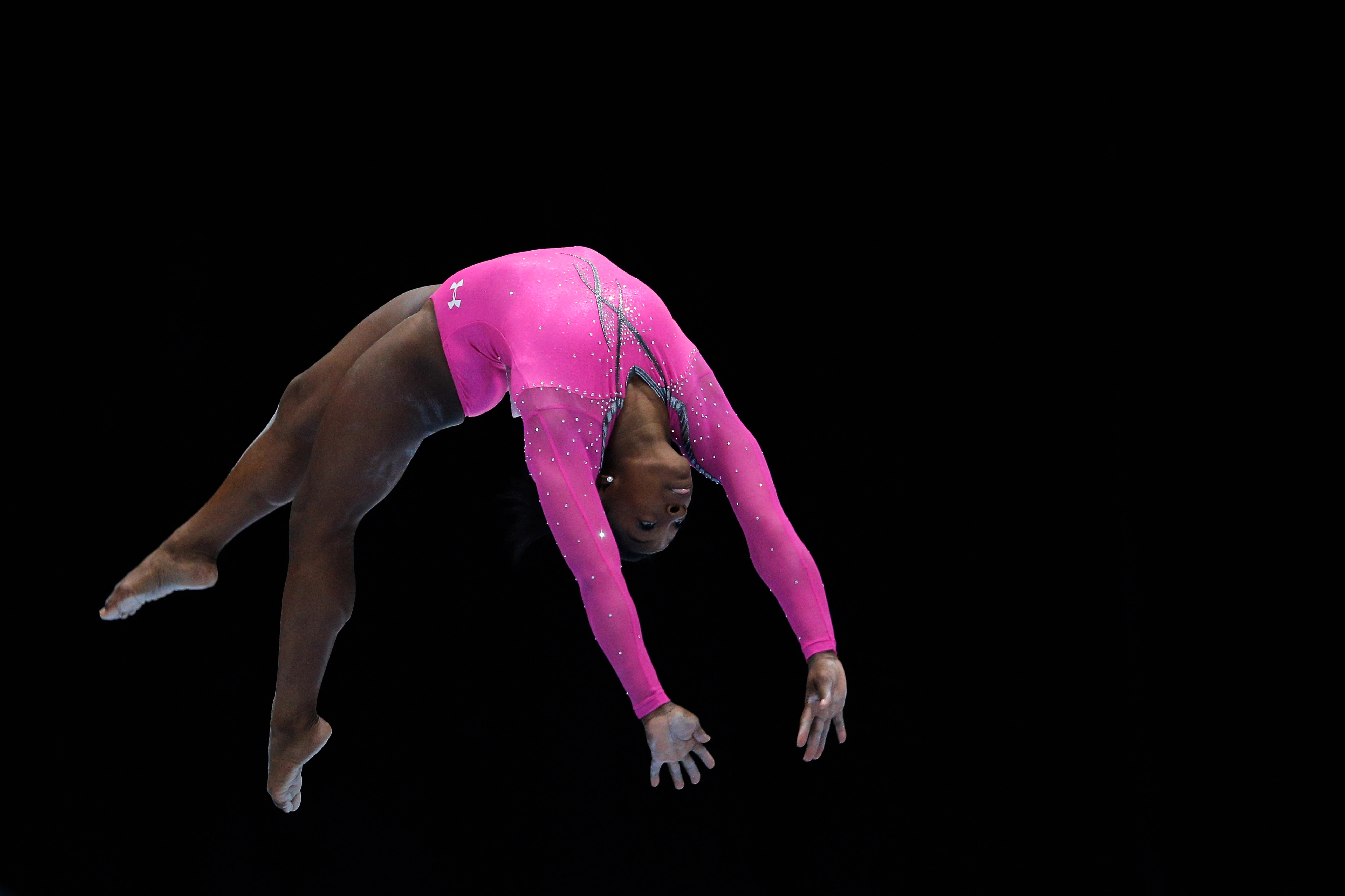 Сімона Байлз на Чемпіонаті світу в Антверпені у 2013 році. Photo: Getty Images