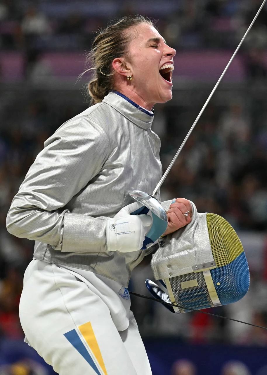 Ольга Харлан на Олімпіаді-2024 в Парижі
