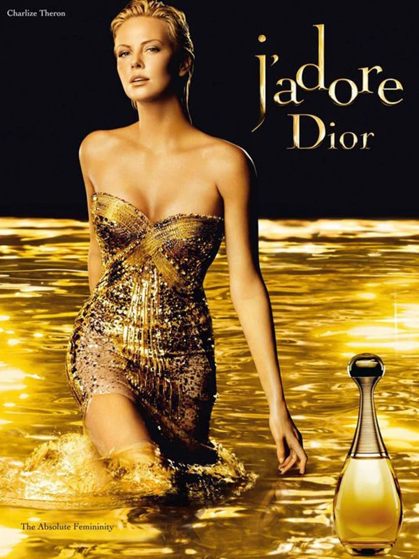 Шарліз Терон у рекламній кампанії J'adore Dior, 2006