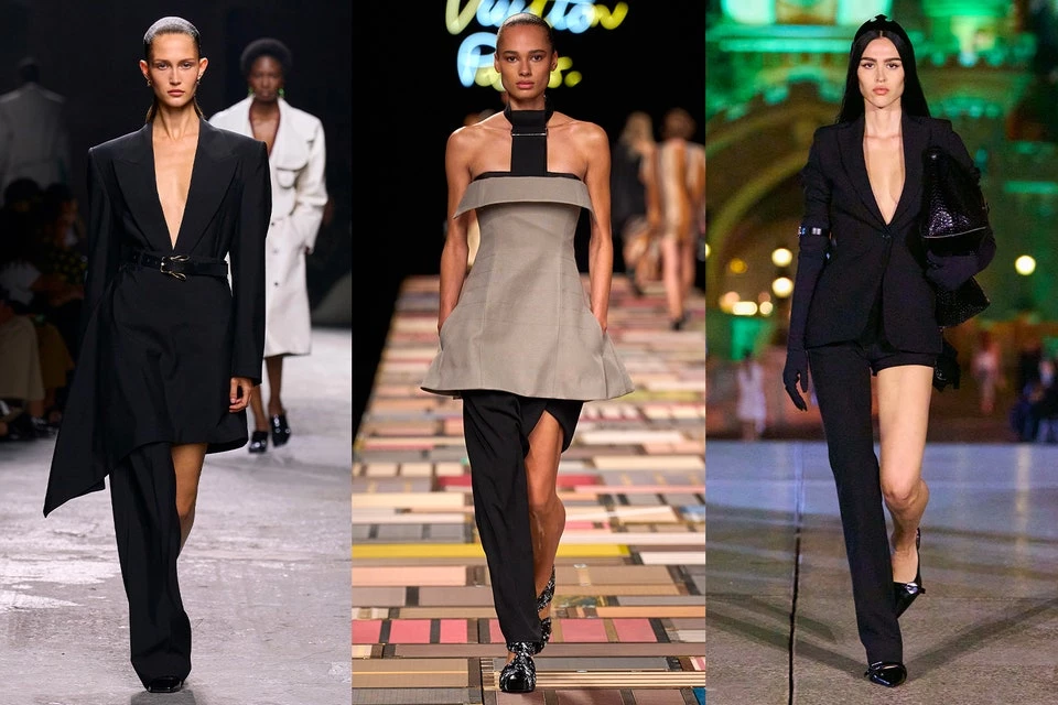 Bottega Veneta, Louis Vuitton, Coperni. Photo: Gorunway.com