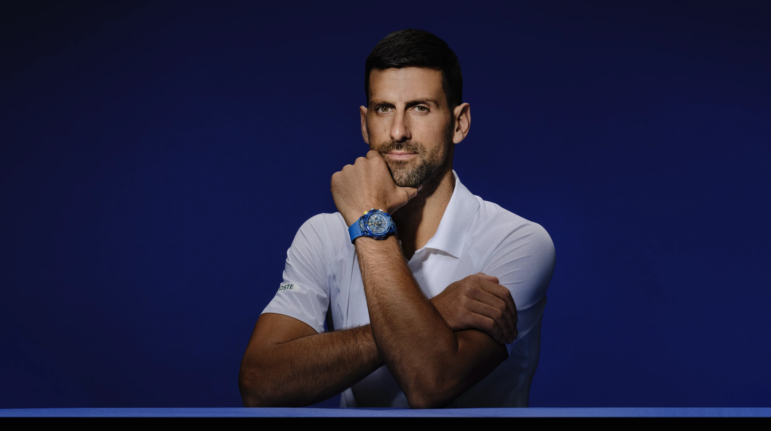 Тенісист Новак Джокович у годиннику Hublot Big Bang Unico Novak Djokoviс