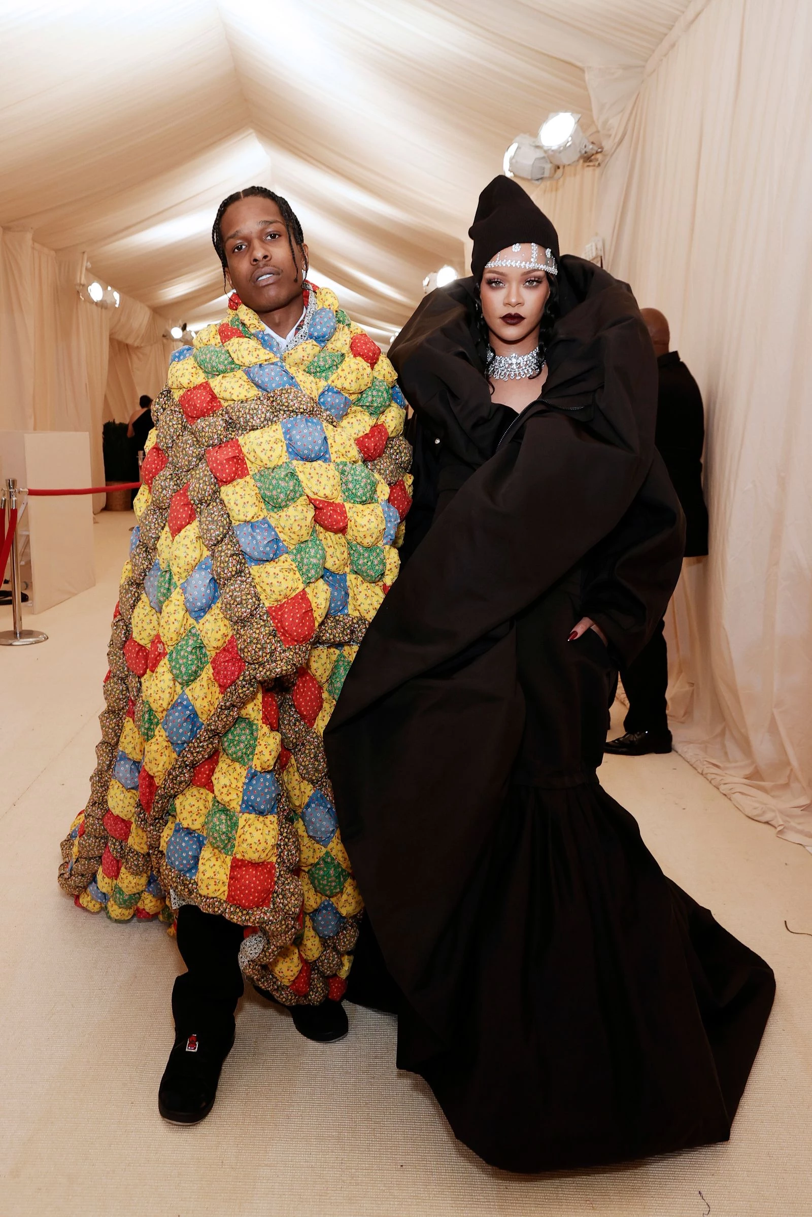A$AP Rocky і Ріанна на Met Gala 2021