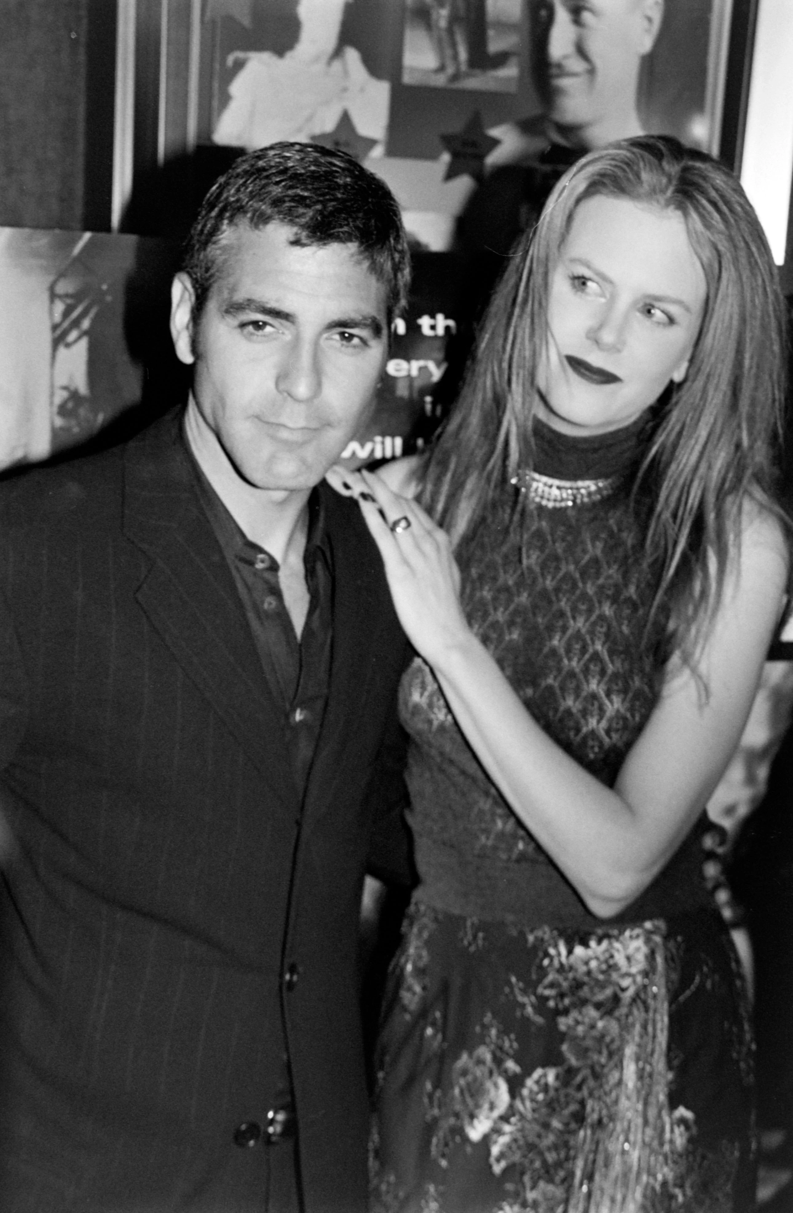 Джордж Клуні разом з Ніколь Кідман на прем’єрі трилера Джордж Клуні разом з Ніколь Кідман на прем’єрі трилера