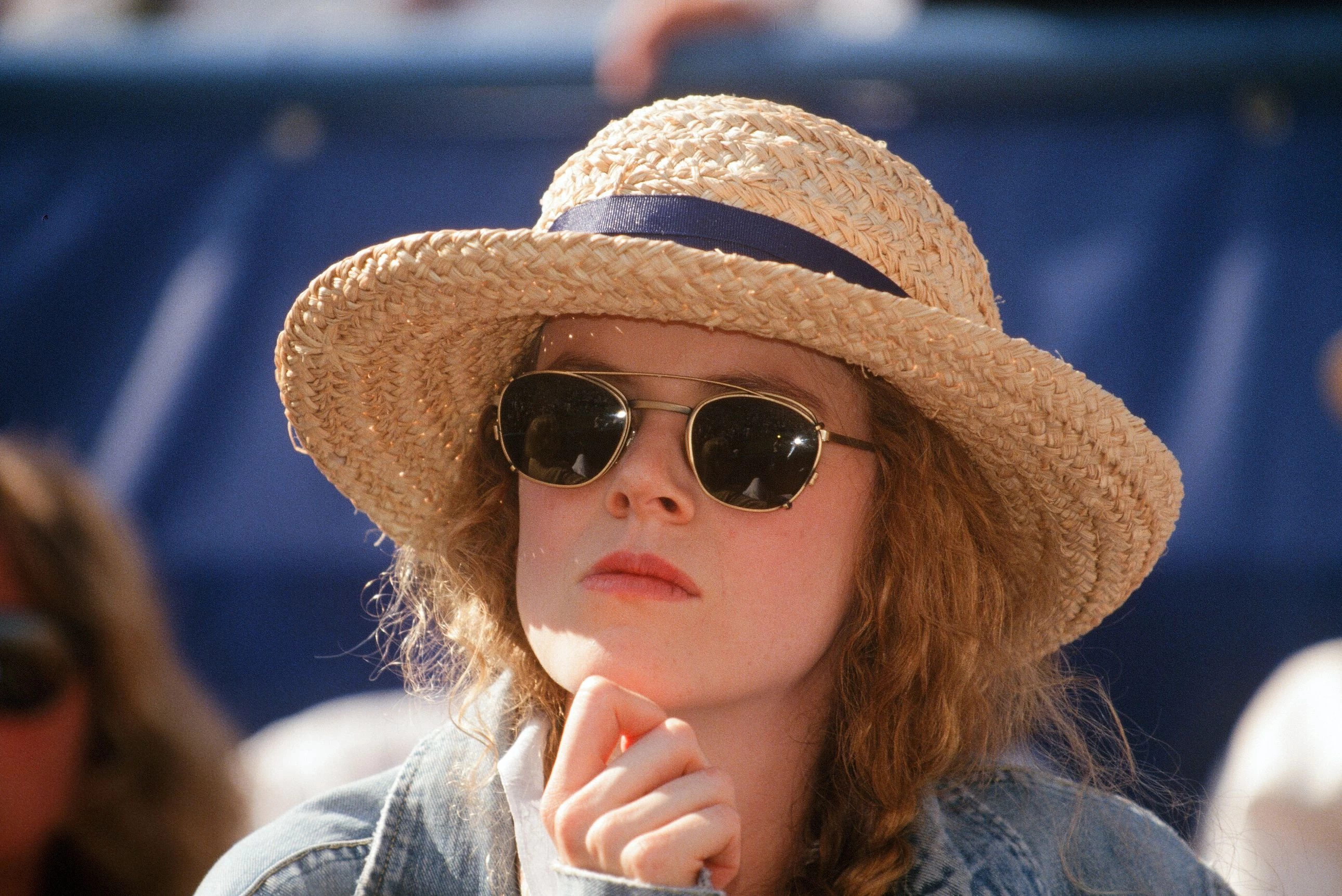 Ніколь Кідман на трибунах Відкритого чемпіонату США з тенісу, 1993