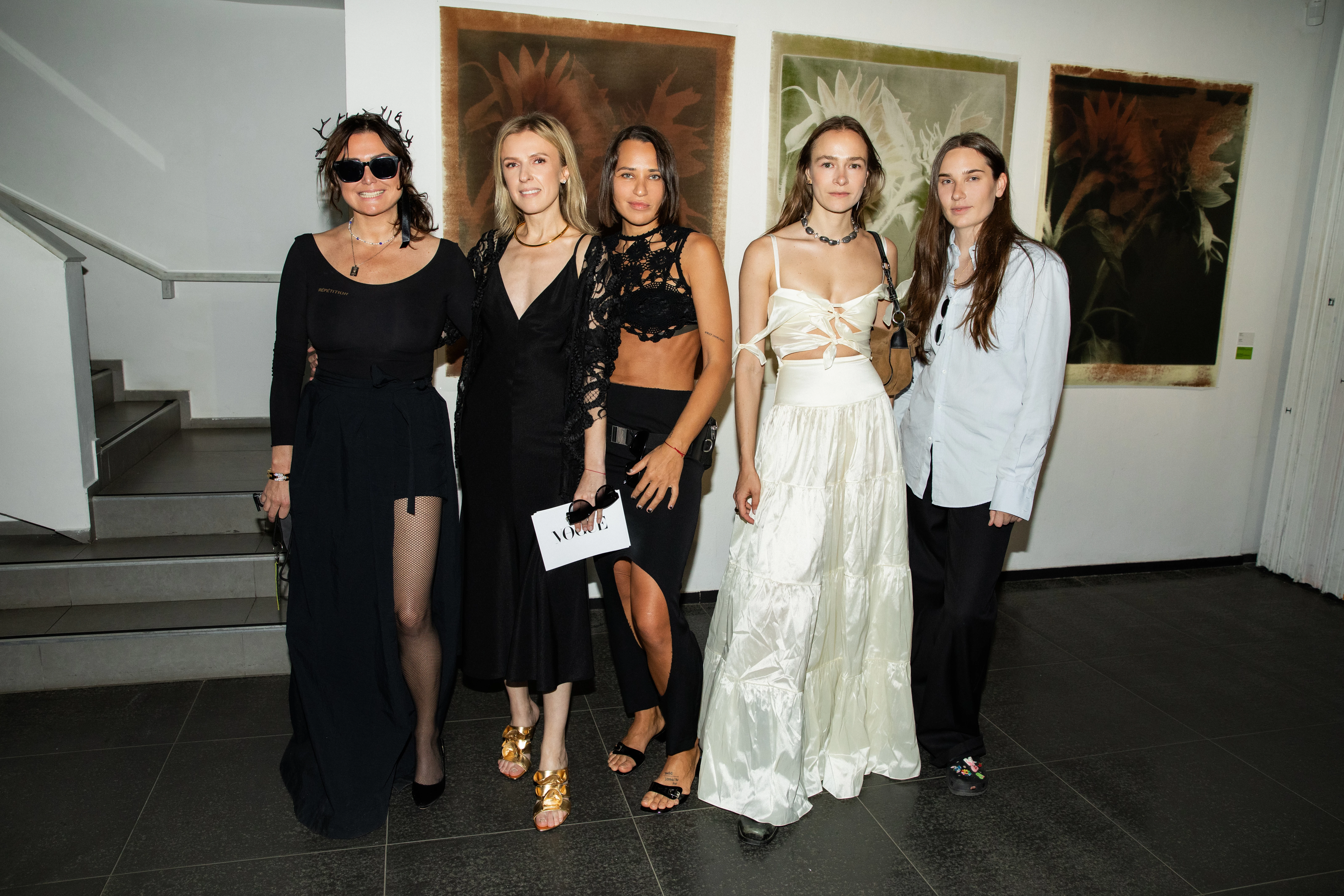 Христя Храновська, Юлія Костецька, Ксенія Каргіна, Надія Шаповал та Марта Бертман