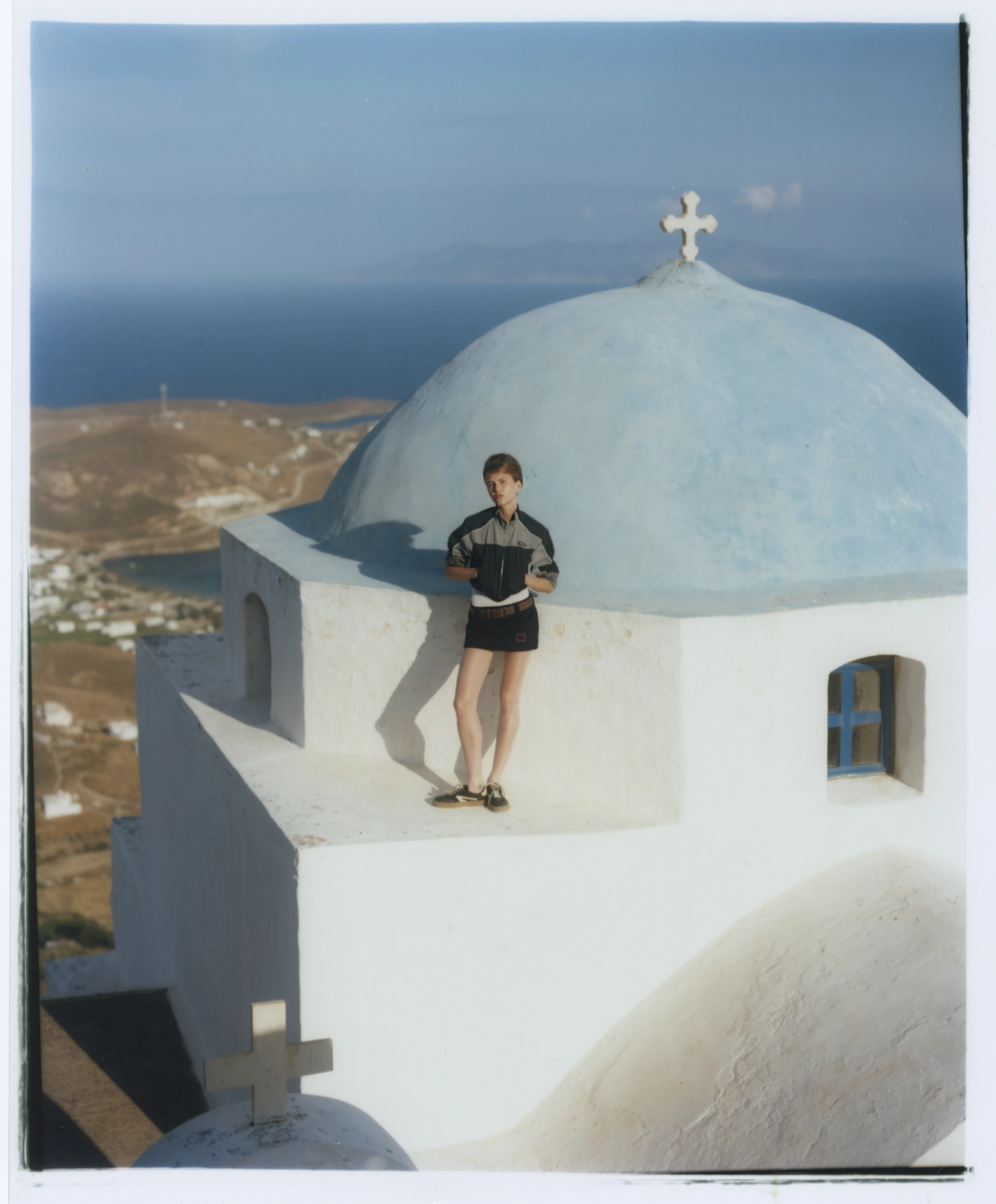 Жакет та спідниця, усе – Miu Miu