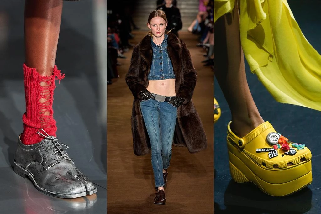 Maison Margiela осінь-зима 2020/2021, Miu Miu осінь-зима 2024/2025, Balenciaga весна-літо 2018