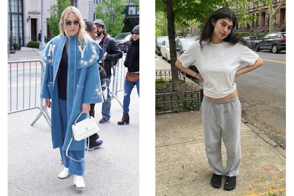 Хлоя Севіньї у 2019 році (зліва), Nicolaia Rips (photo: @nrips)