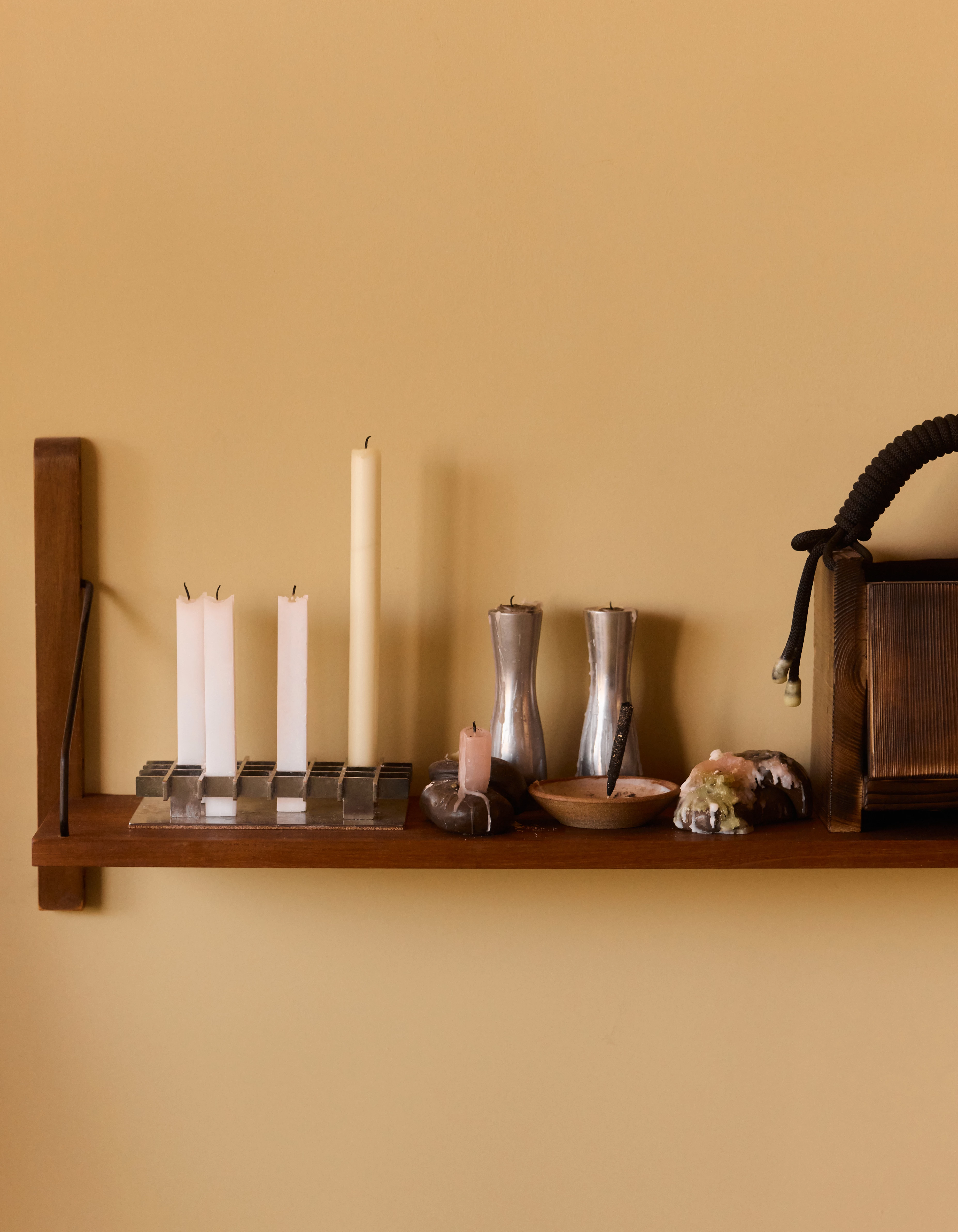 Свічник, латунь, Bil — Boe, деревʼяна скульптура, Thomas Roger