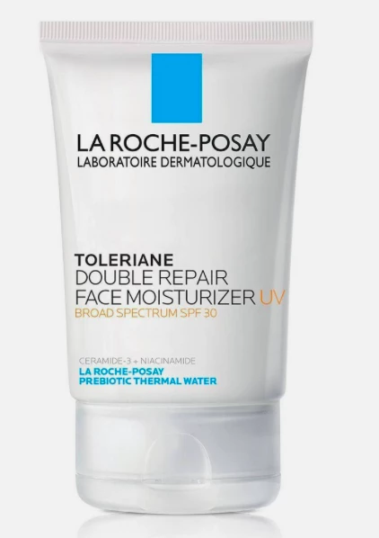 Зволожувальний крем для обличчя Toleriane Double Repair UV SPF Moisturizer for Face з SPF 30, ніацинамідом і гліцерином, без олій, з подвійною дією відновлення та захисту, La Roche-Posay Зволожувальний крем для обличчя Toleriane Double Repair UV SPF Moisturizer for Face з SPF 30, ніацинамідом і гліцерином, без олій, з подвійною дією відновлення та захисту, La Roche-Posay
