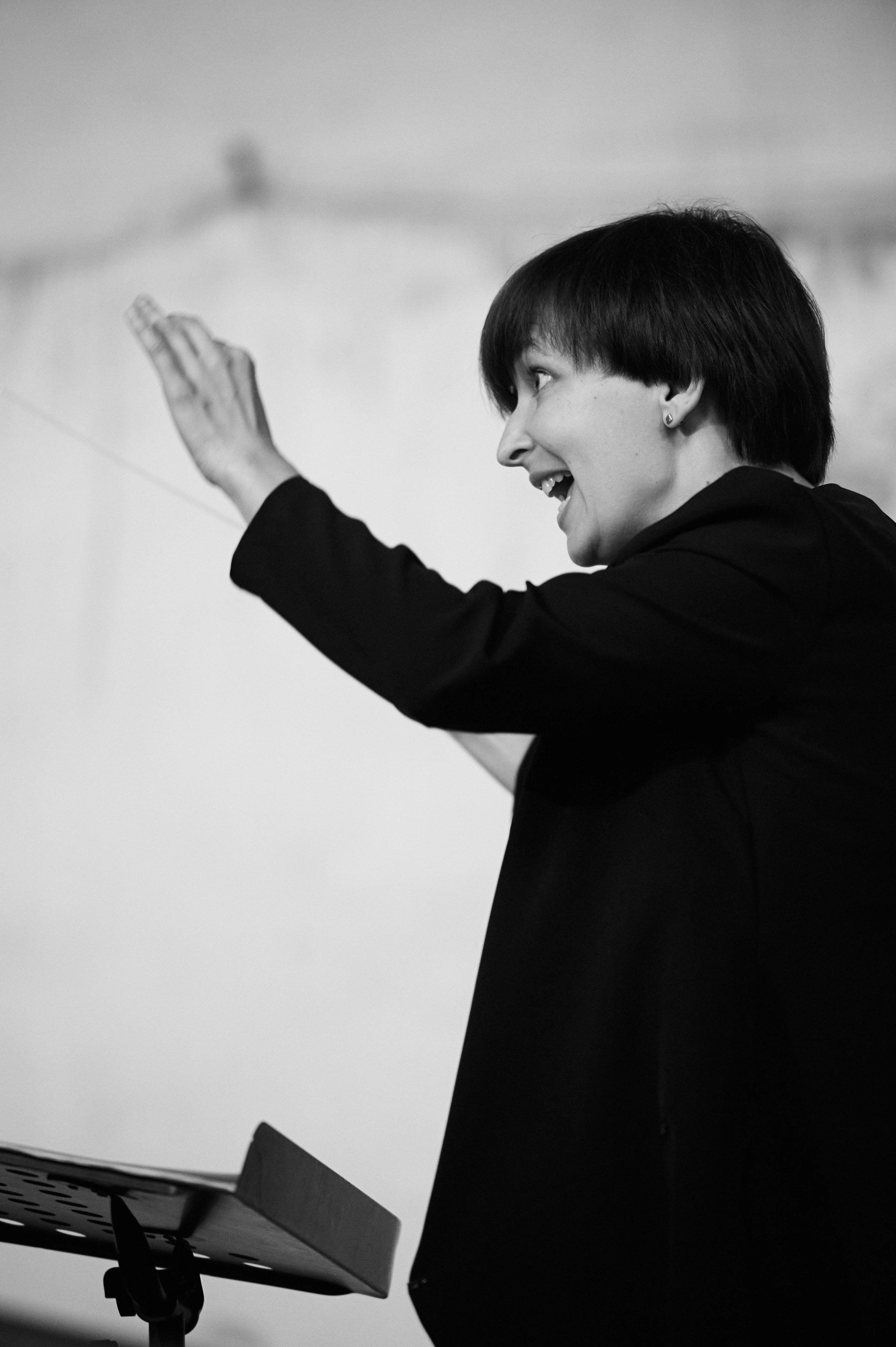 Диригентка Ольга Приходько Диригентка Ольга Приходько