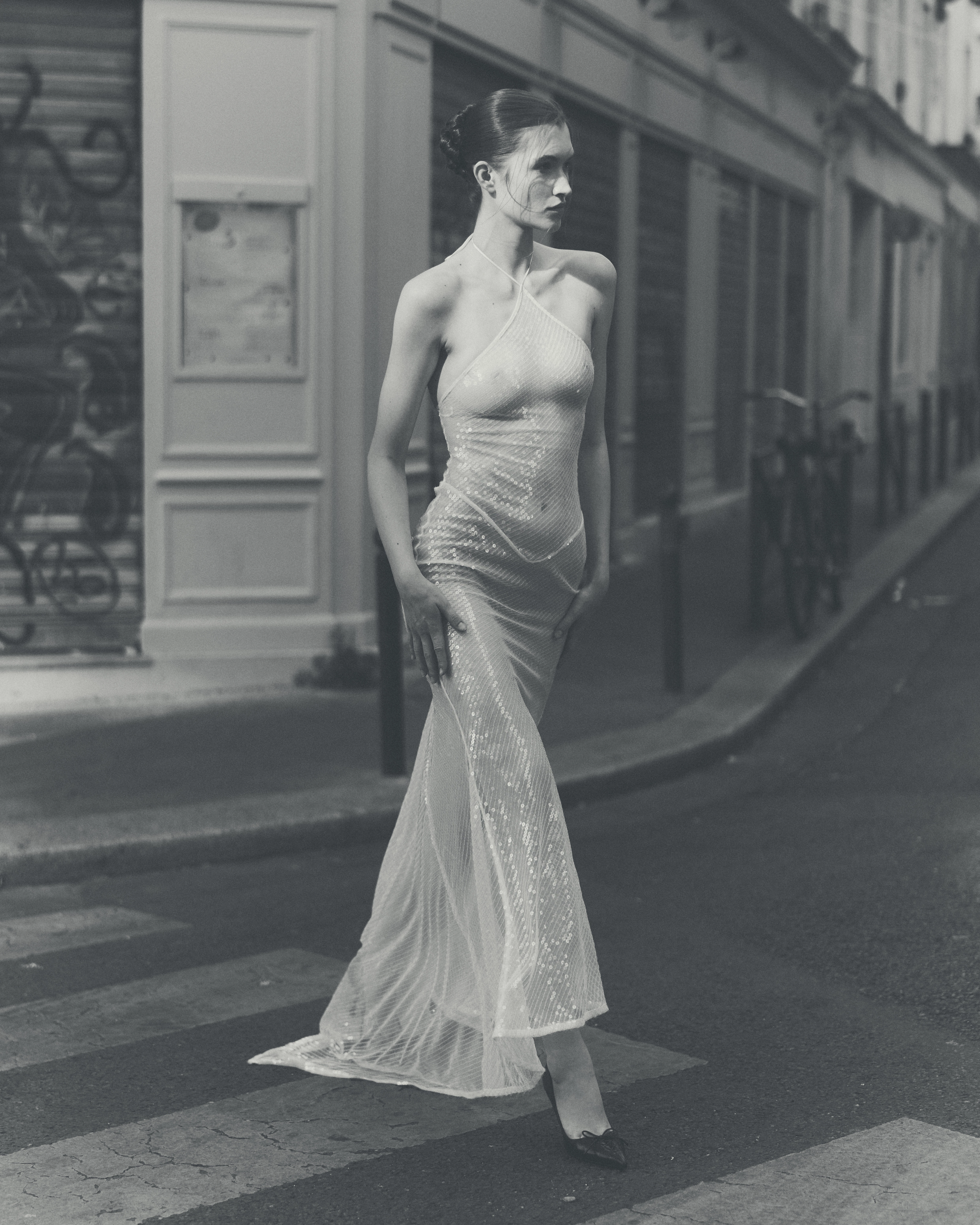 Сукня Ludovic de Saint Sernin, взуття Jimmy Choo