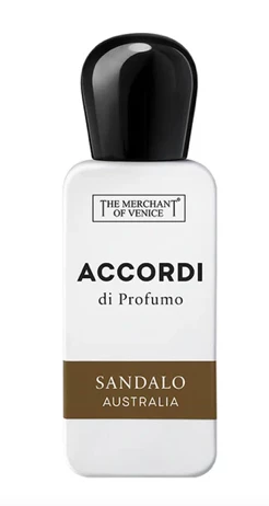 Accordi di Profumo Sandalo Australia, The Merchant of Venice