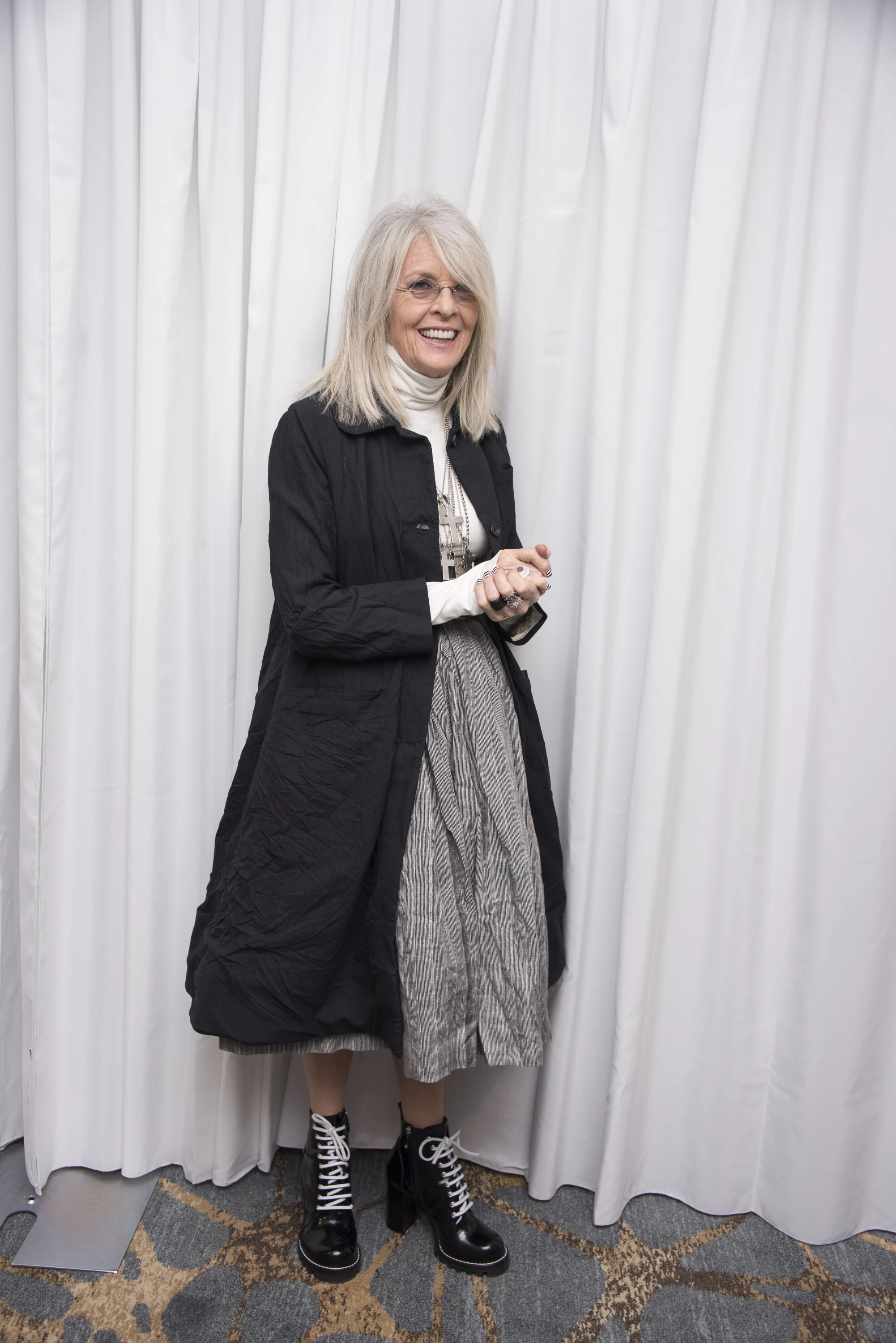 Даян Кітон на презентації фільму 