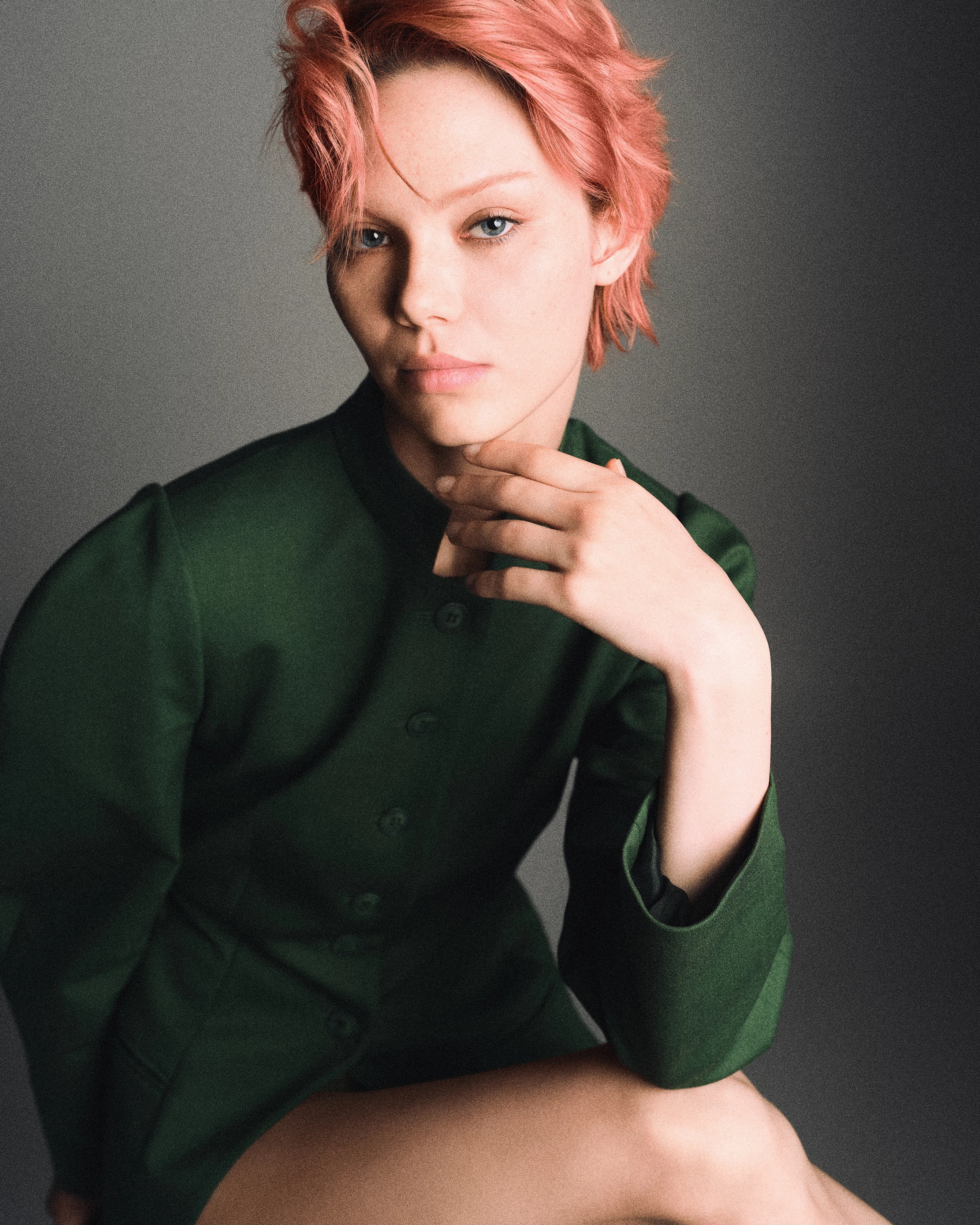 Модель ВІКА РЕЗА, 25. Вовняний жакет Bazhane, браслет Jil Sander by Lucie and Luke Meier