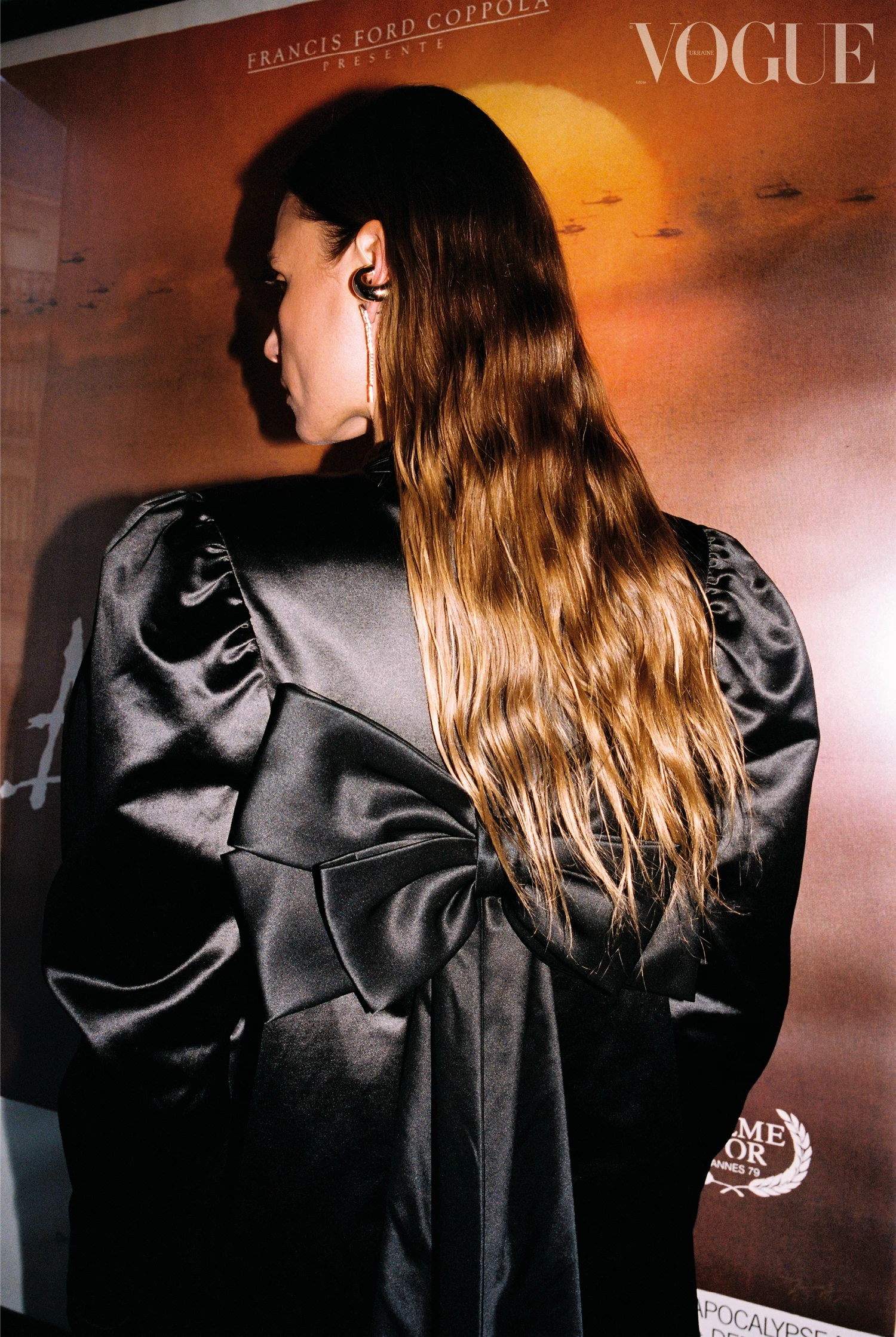 Пальто з атласного шовку, Chanel, каф, латунь, Pearl Octopuss.y, моносережка, біле золото, білі діаманти, Statement Paris