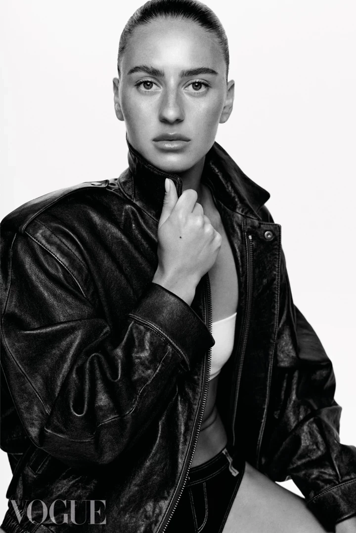 Jacket YSL, swimming trunks Diesel