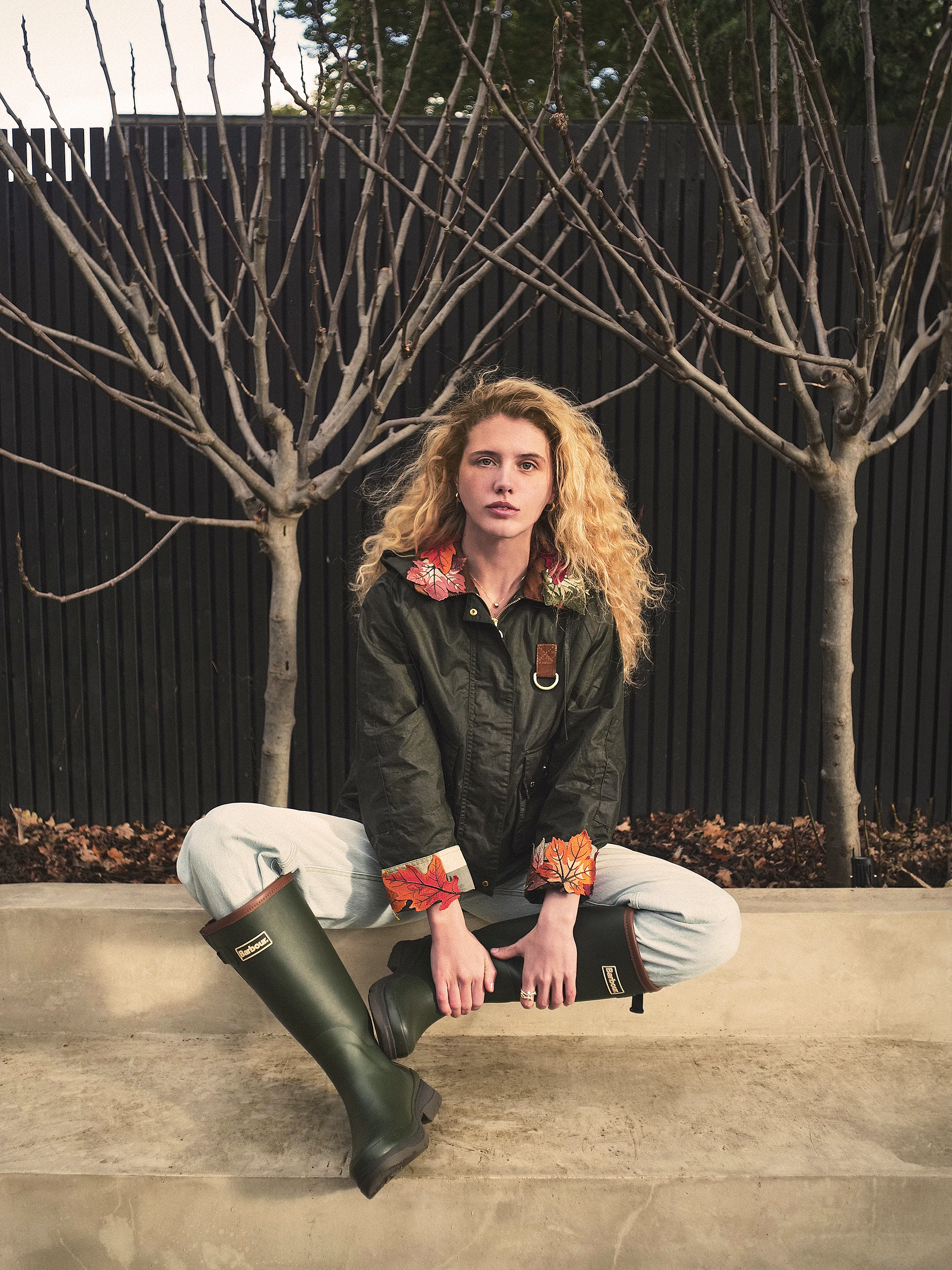 KSENIASCHNAIDER x Barbour