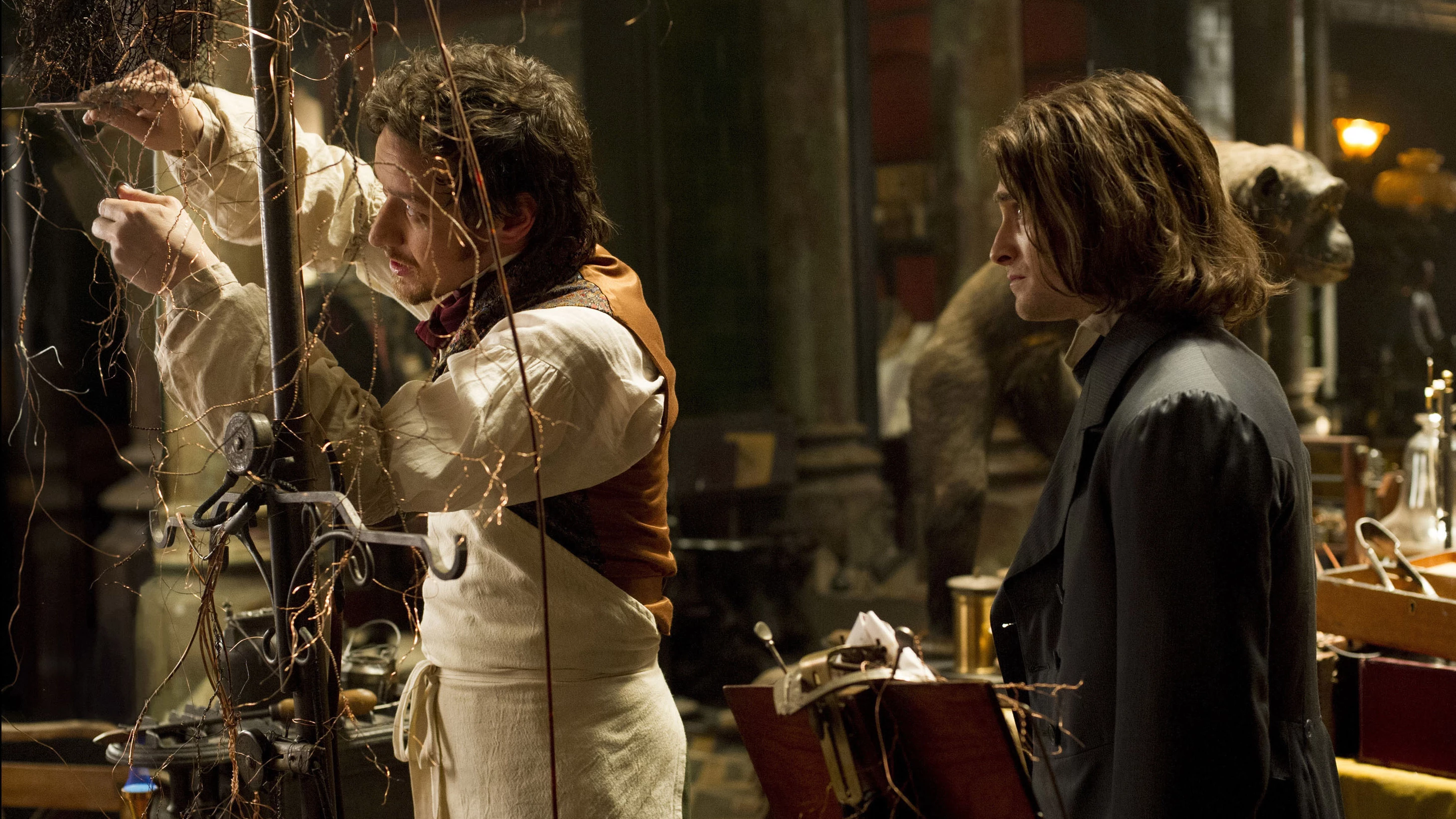 Кадр із фільму "Віктор Франкенштейн", 2015 року