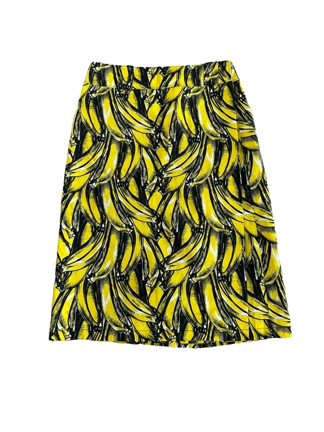 Культова спідниця Prada з банановим принтом з колекції сезону весна-літо 2011