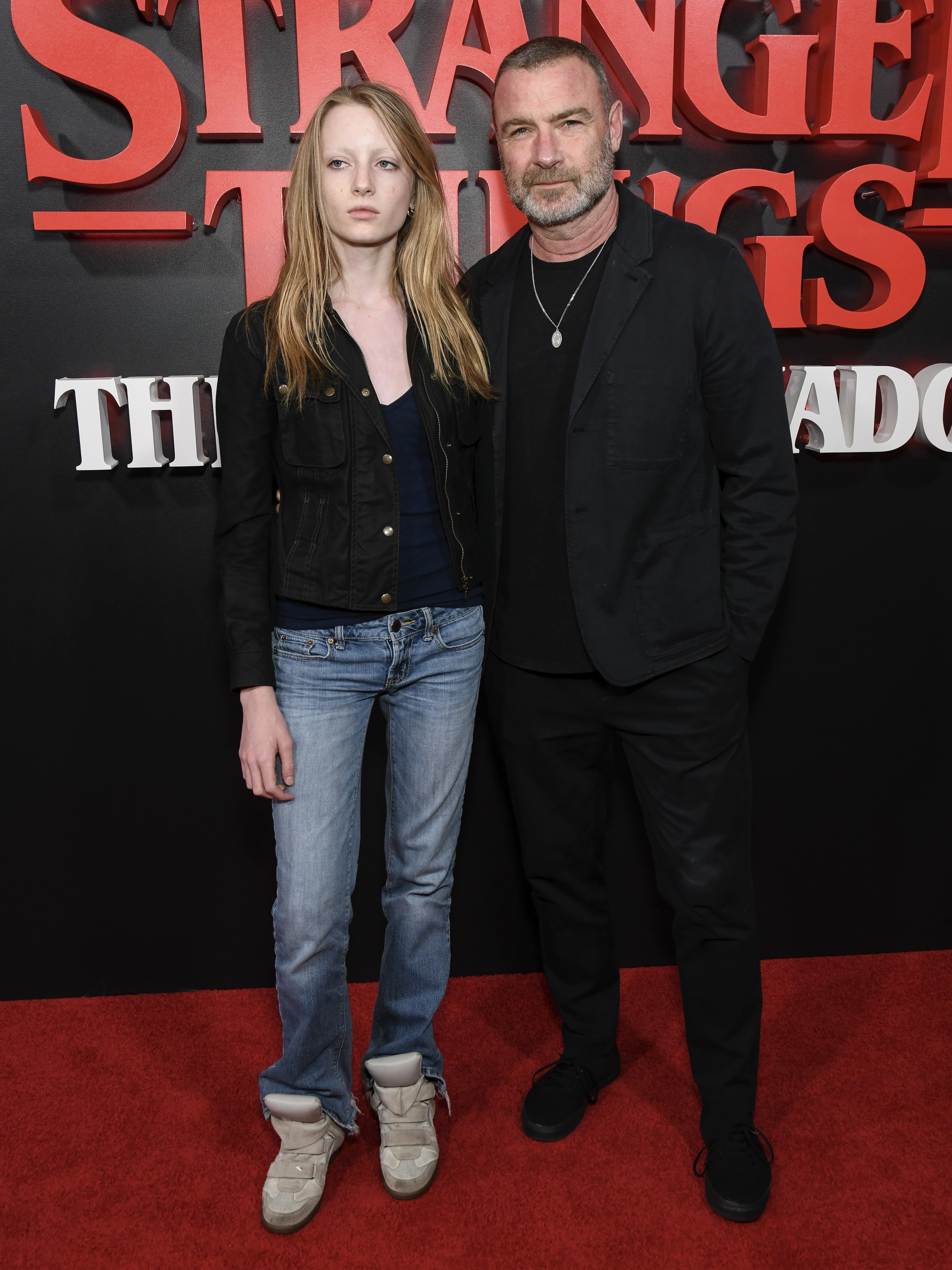 Кай Шрайбер з батьком Лівом Шрайбером