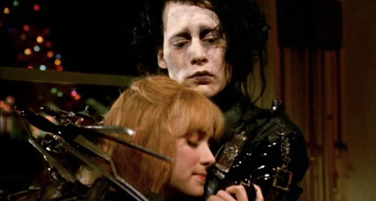 Кадр з фільму "Едвард руки-ножиці" (1990) 