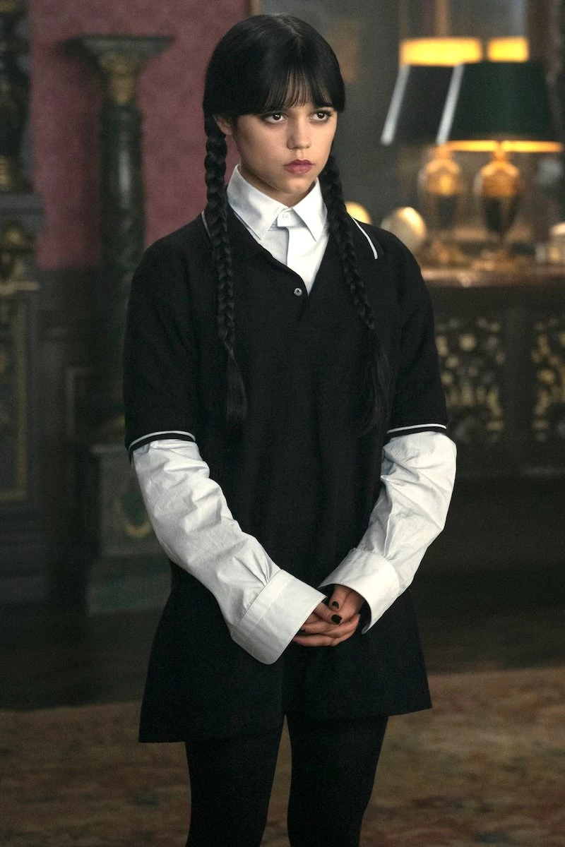 Кадр з серіалу "Венздей", 2 сезон