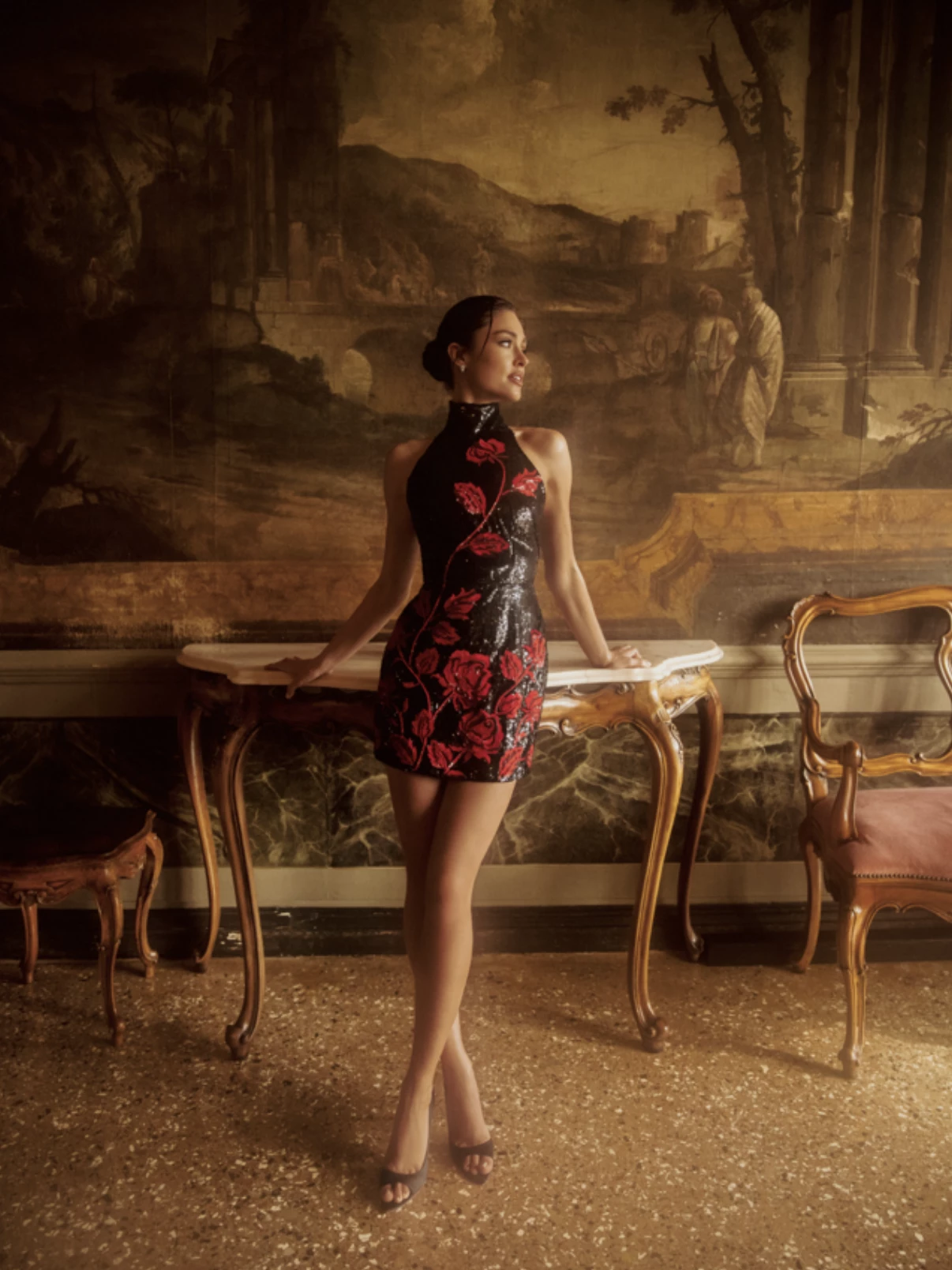 Святковий кампейн українського бренду Rosa Bianca до колекції Rosa Rossa