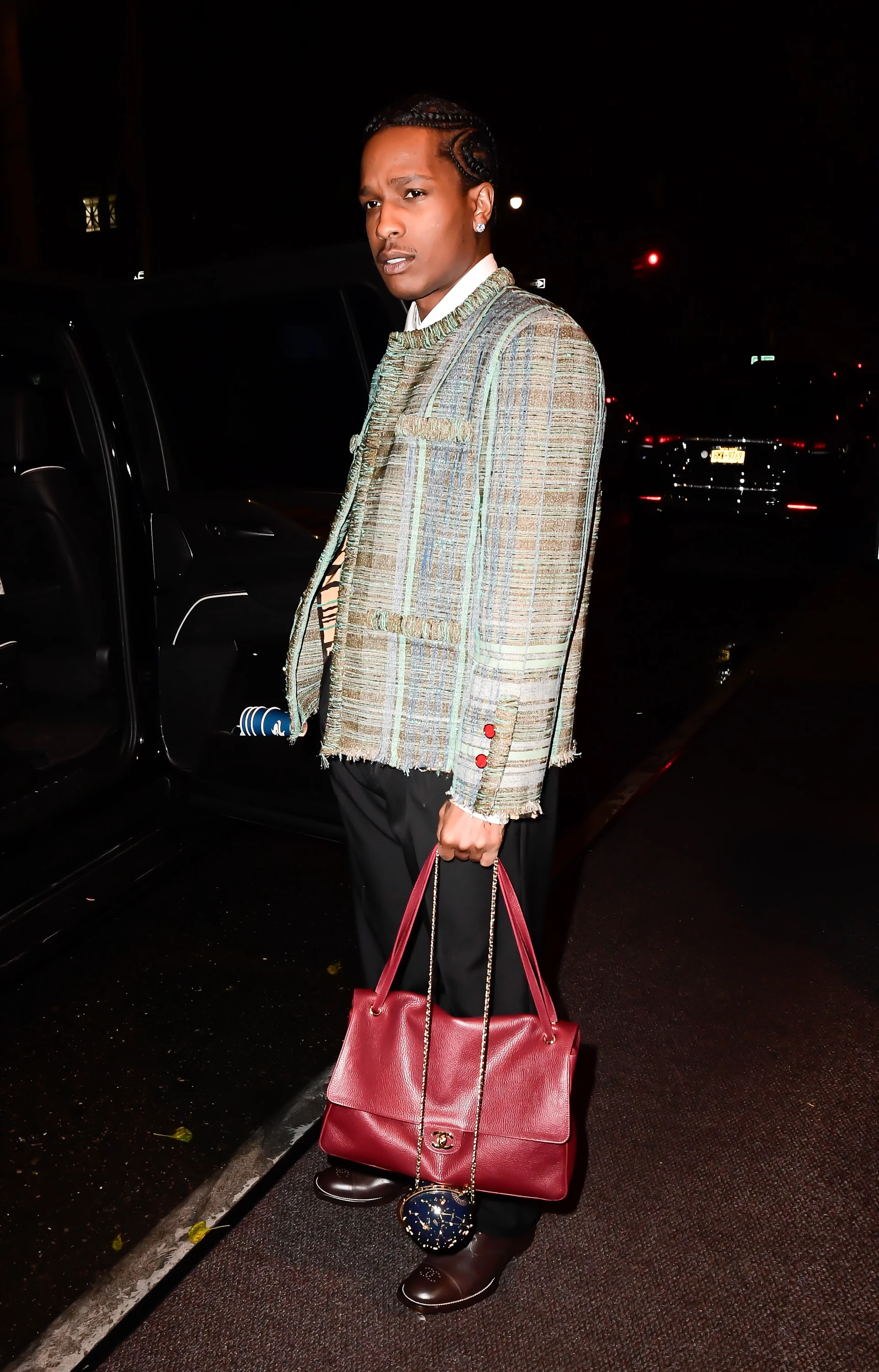 A$AP Rocky на шоу CHANEL Métiers d’art 2026 в Нью-Йорку