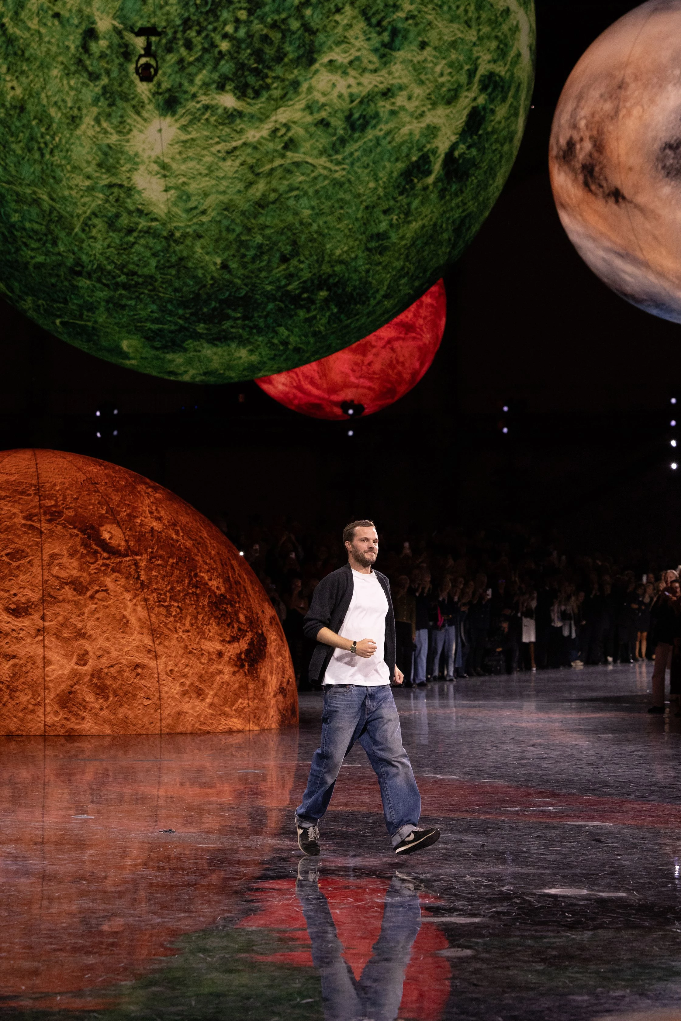 Матьє Блазі у фіналі шоу Chanel весна-літо 2026