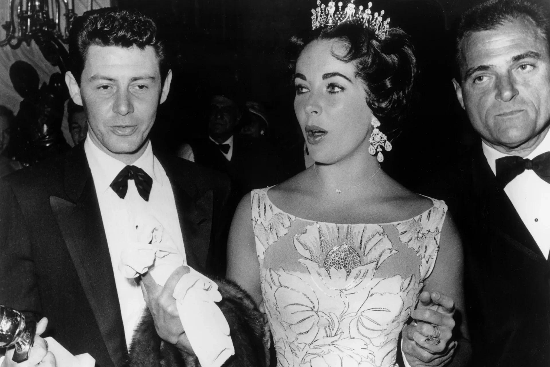 1958: Елізабет Тейлор з Едді Фішером та Мікі Тоддом