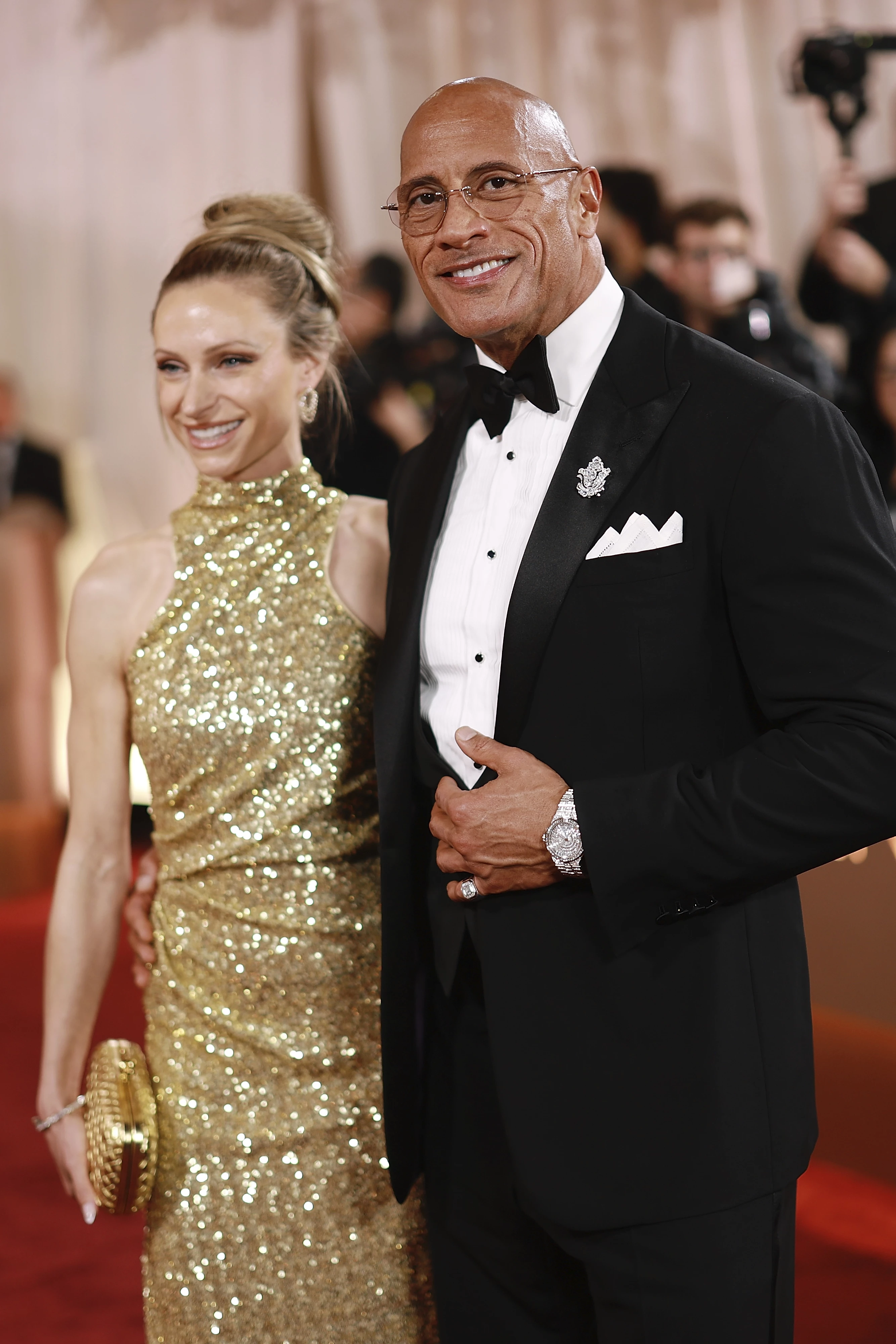 Лорен Хашиан та Двейн Джонсон