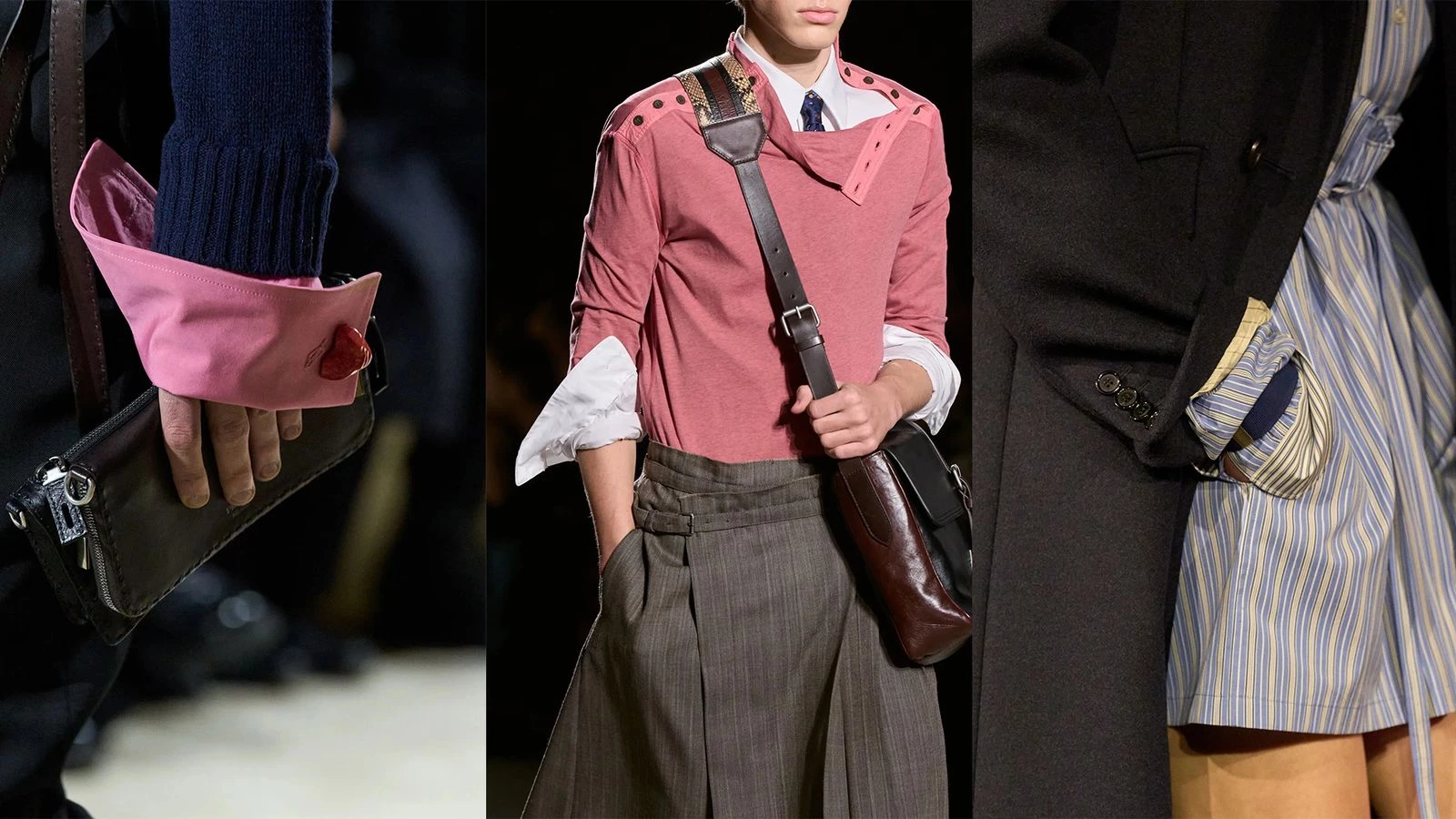 Prada, Dries Van Noten, Saint Laurent