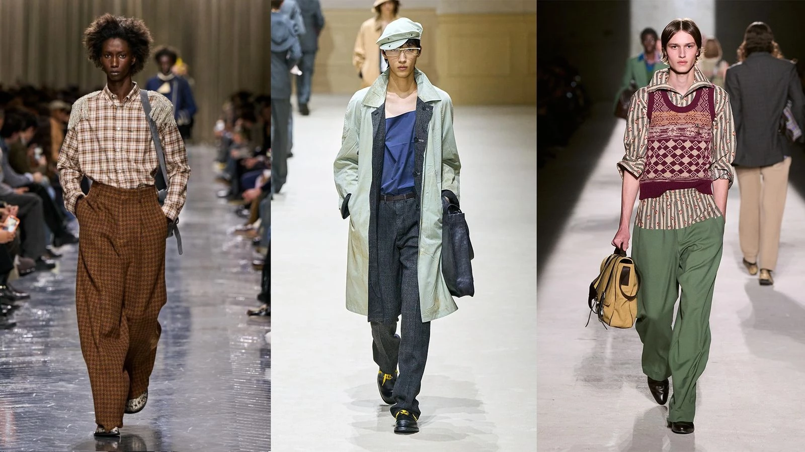 Dior Homme, Prada, Dries Van Noten