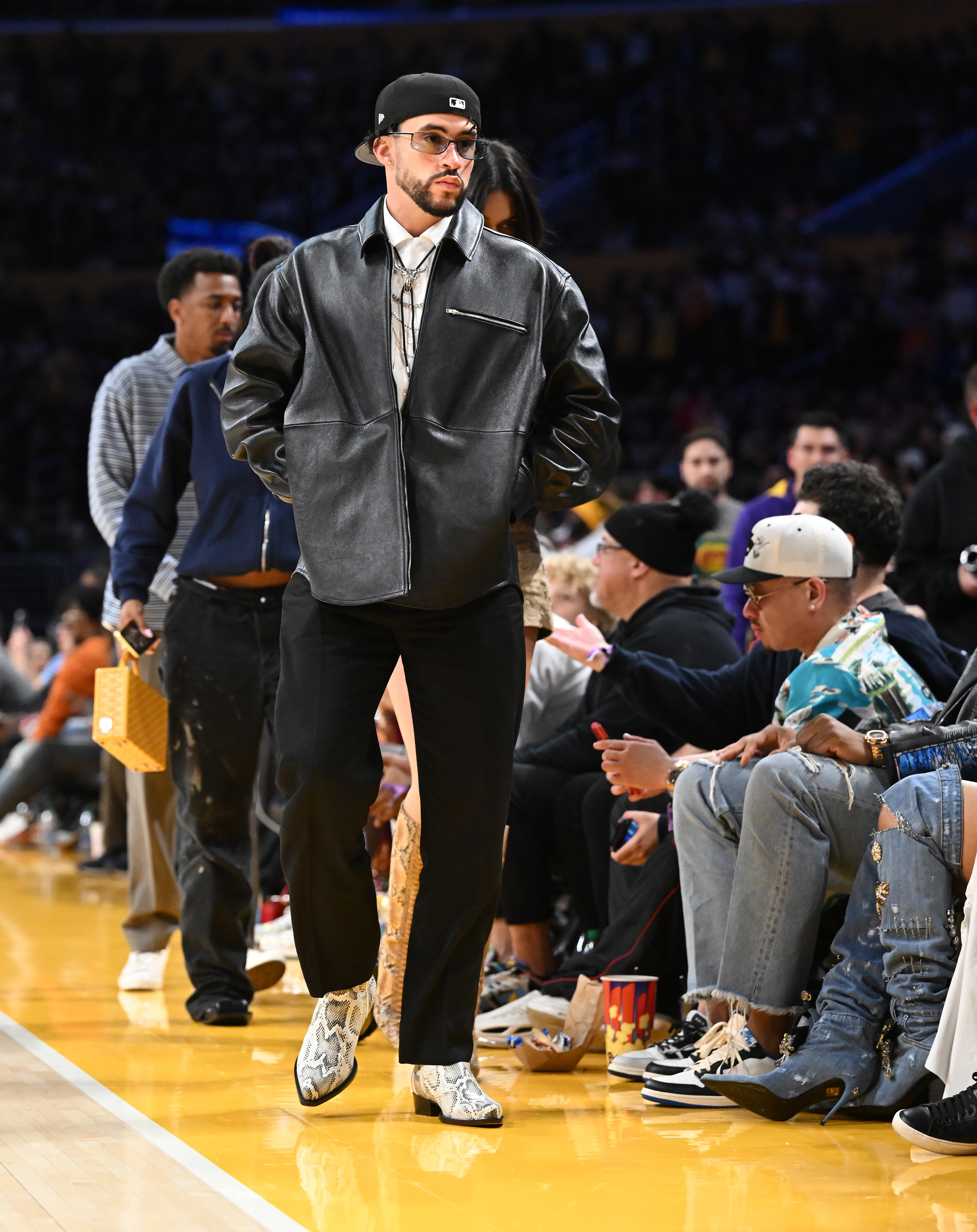 Bad Bunny під час гри 