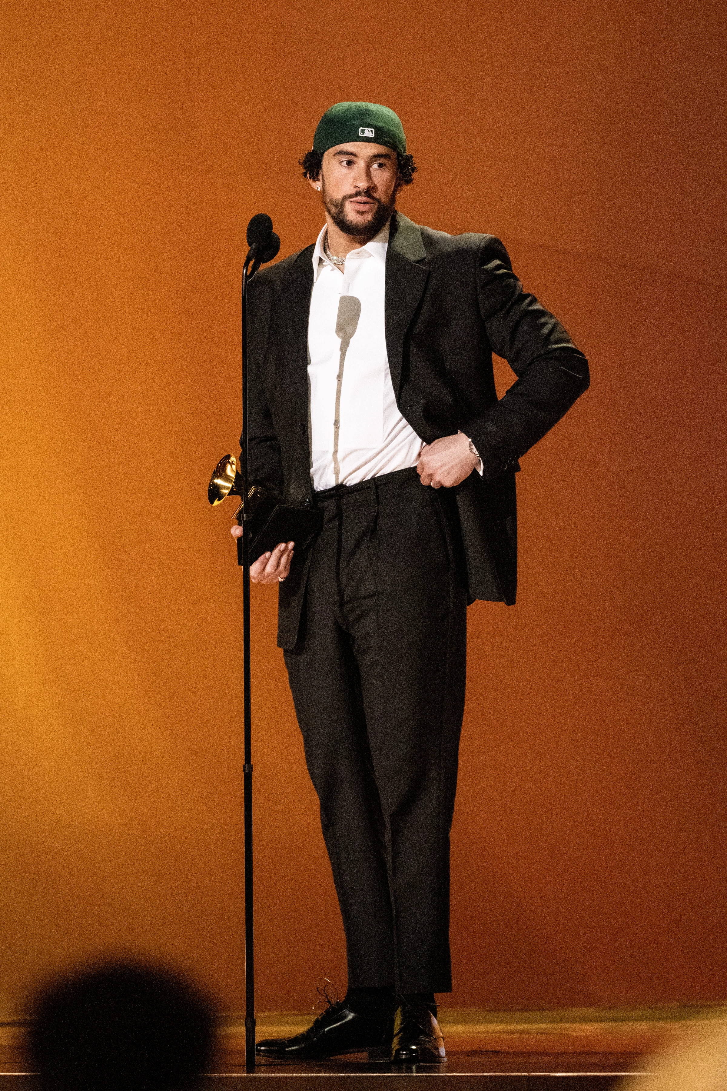 Bad Bunny під час церемонії вручення премії 