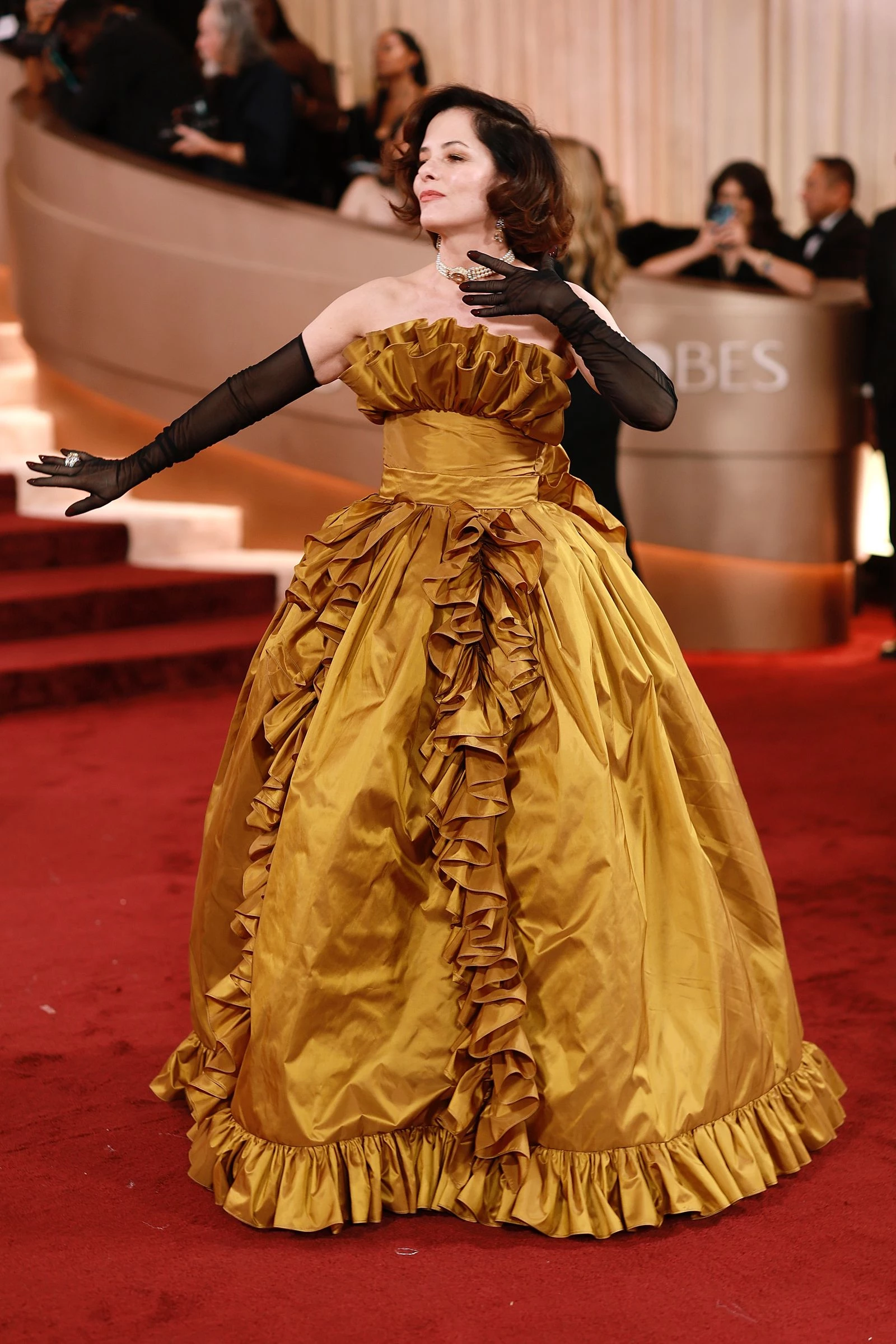 Паркер Поузі на церемонії 