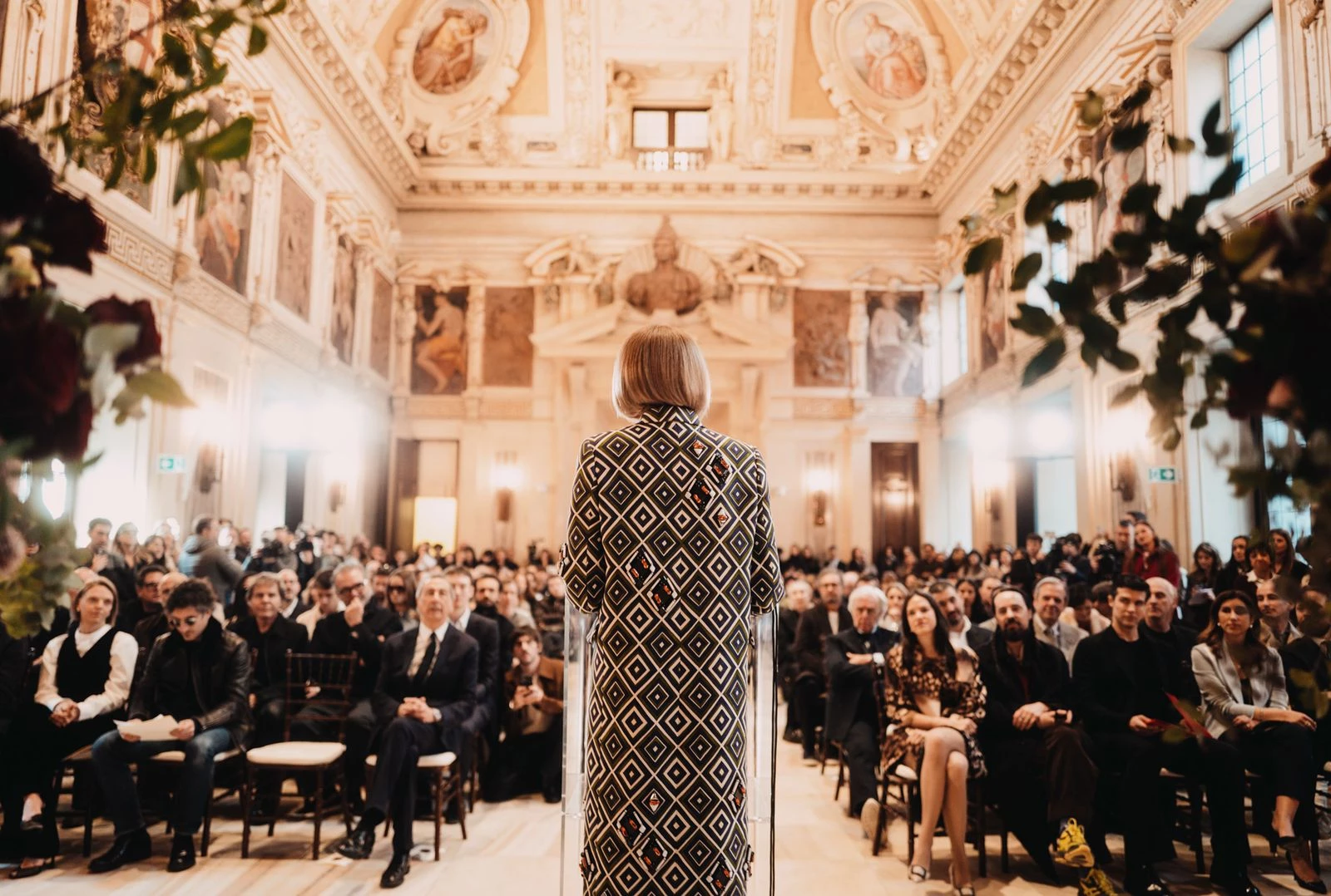 Пресконференція Vogue World у Мілані. Photo: Lucas Possiede